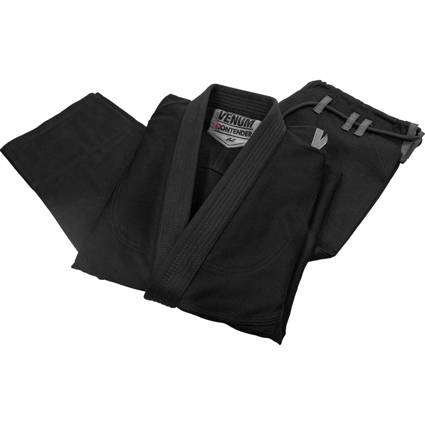 Venum Męskie kimono Contender Evo BJJ, czarne, A3