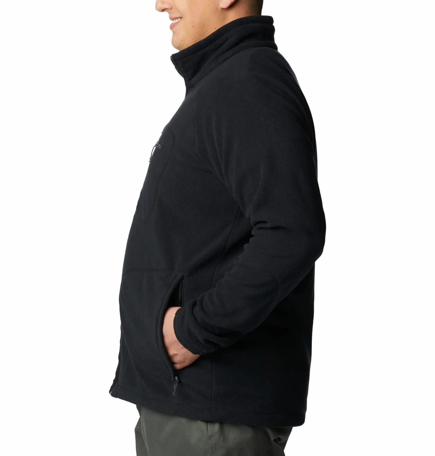 Columbia Fast Trek 2 Full Zip Fleece, Kurtka polarowa Mężczyźni, Black, M