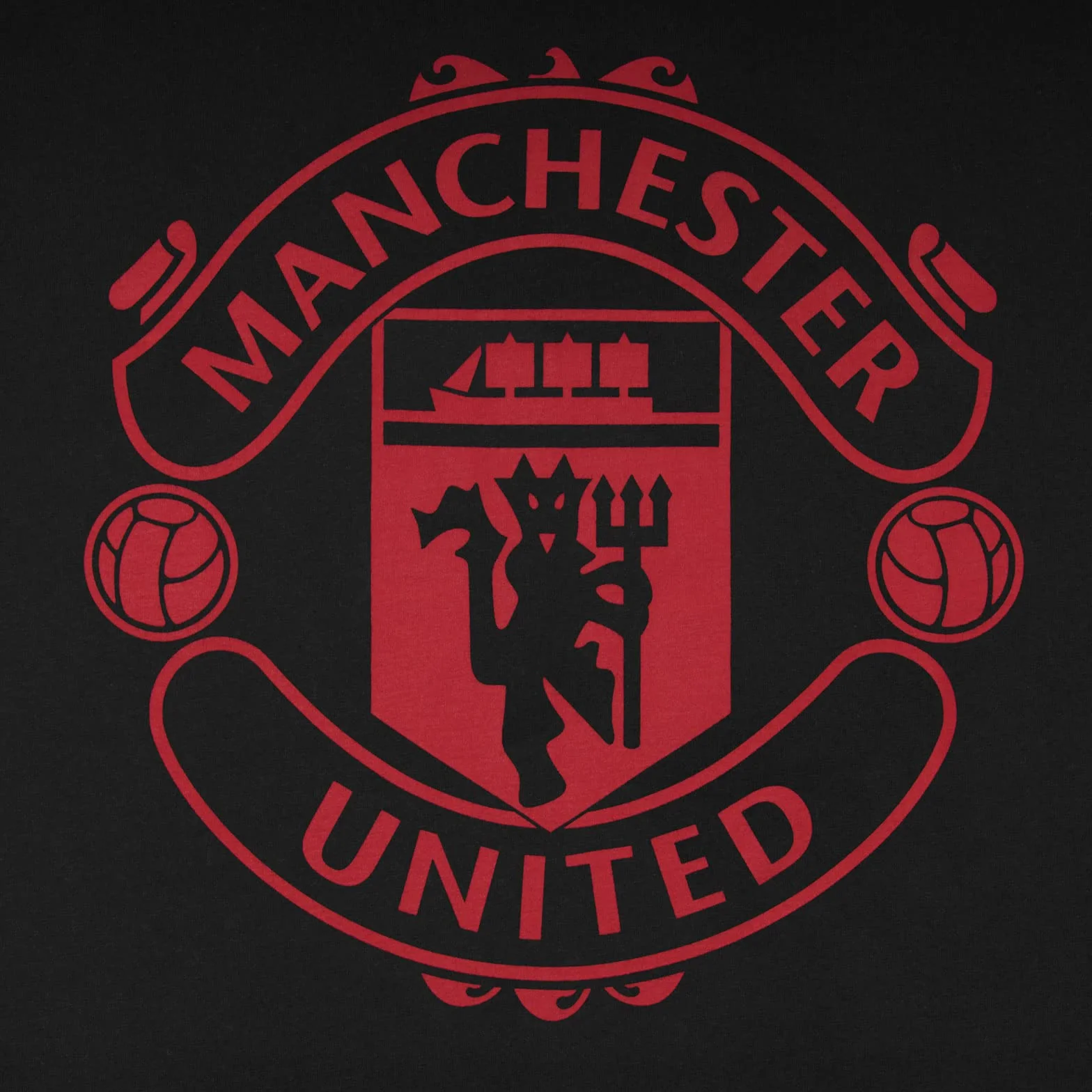 Manchester United F.C. - Krótka piżama męska - na prezent - oficjalne gadżety i akcesoria piłkarskie