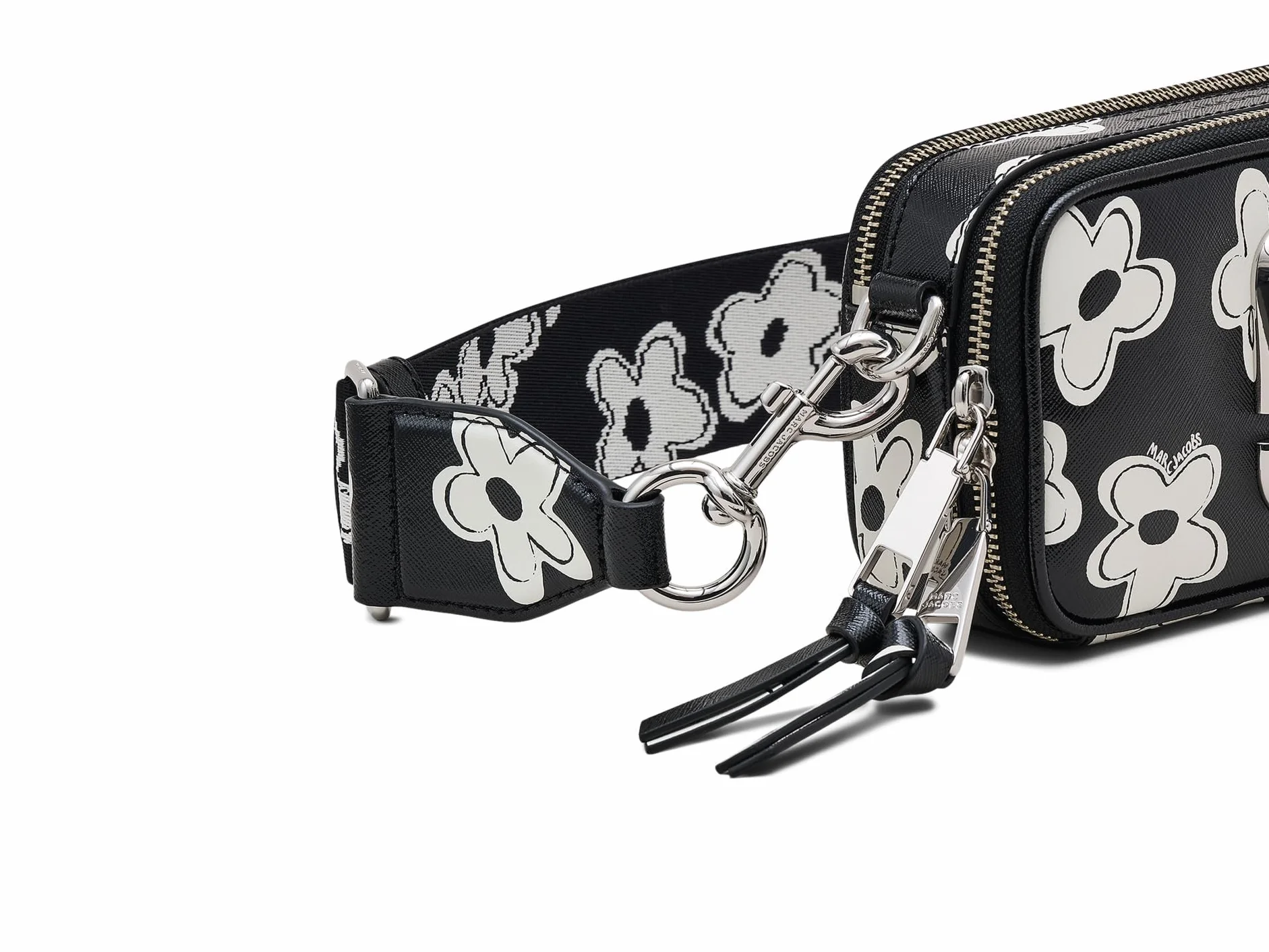 MARC JACOBS The Snapshot torebka damska, czarny/biały