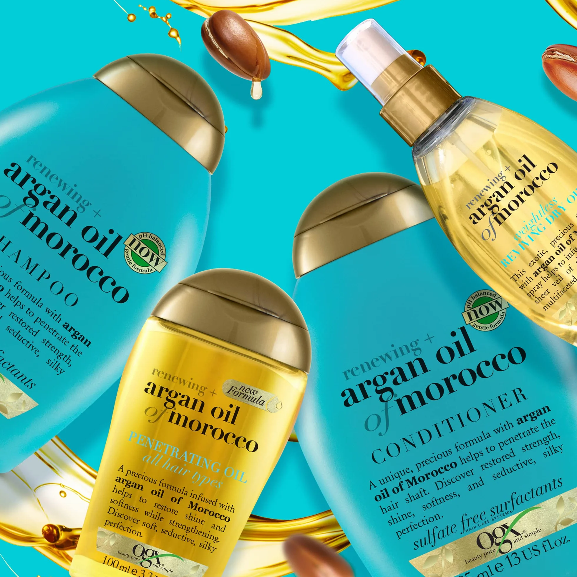 OGX Olej arganowy odzyskiwania suchej masy olejku arganowego 118 ml