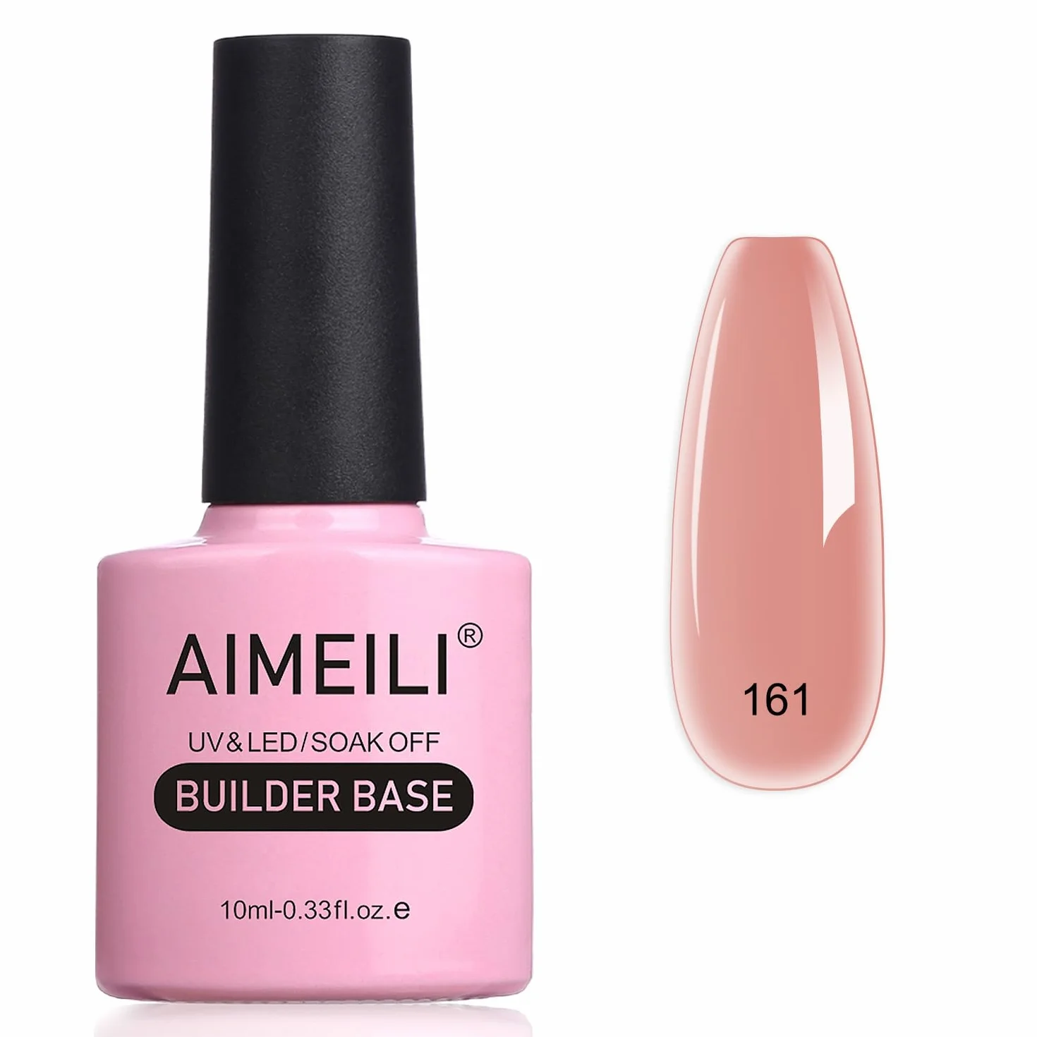 AIMEILI Żel do Paznokci 8 w 1 - Builder Base Quick Building UV LED Nail Extension - (161) 10 ml