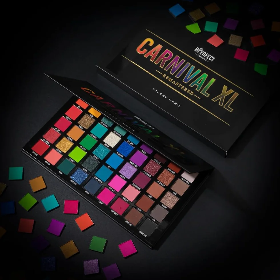 BPerfect X Stacey Marie Carnival XL Pro Remastered paleta cieni do powiek wielokolorowa
