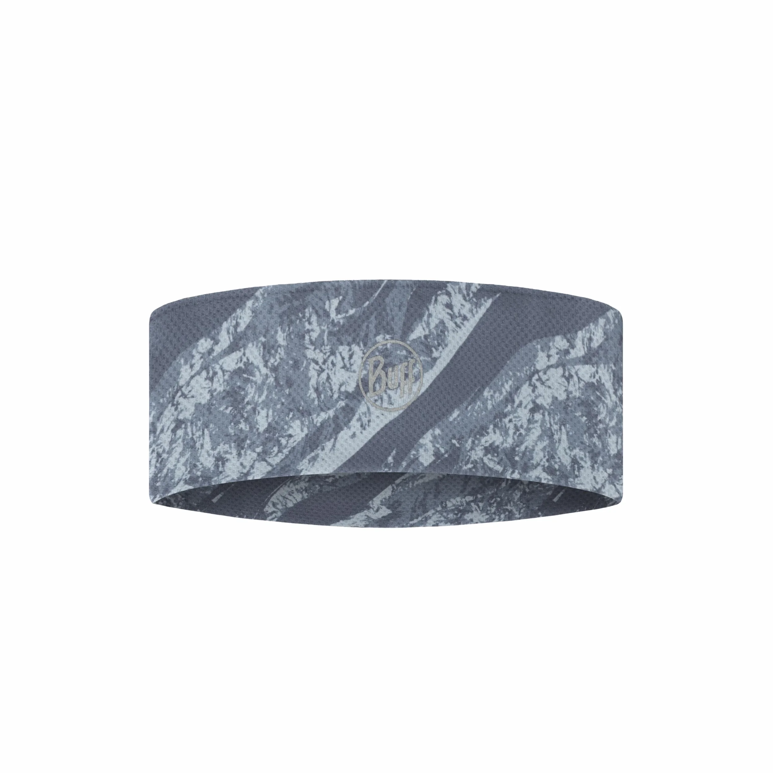 BUFF® | Opaska Fastwick Mężczyzna Kobieta Dorosły Wygodna, Ochrona UPF50, Sport, Rozciągliwa, Materiał Z Recyklingu, Jakość, Regulator Temperatury, Jeden rozmiar, Niebieski Jesion