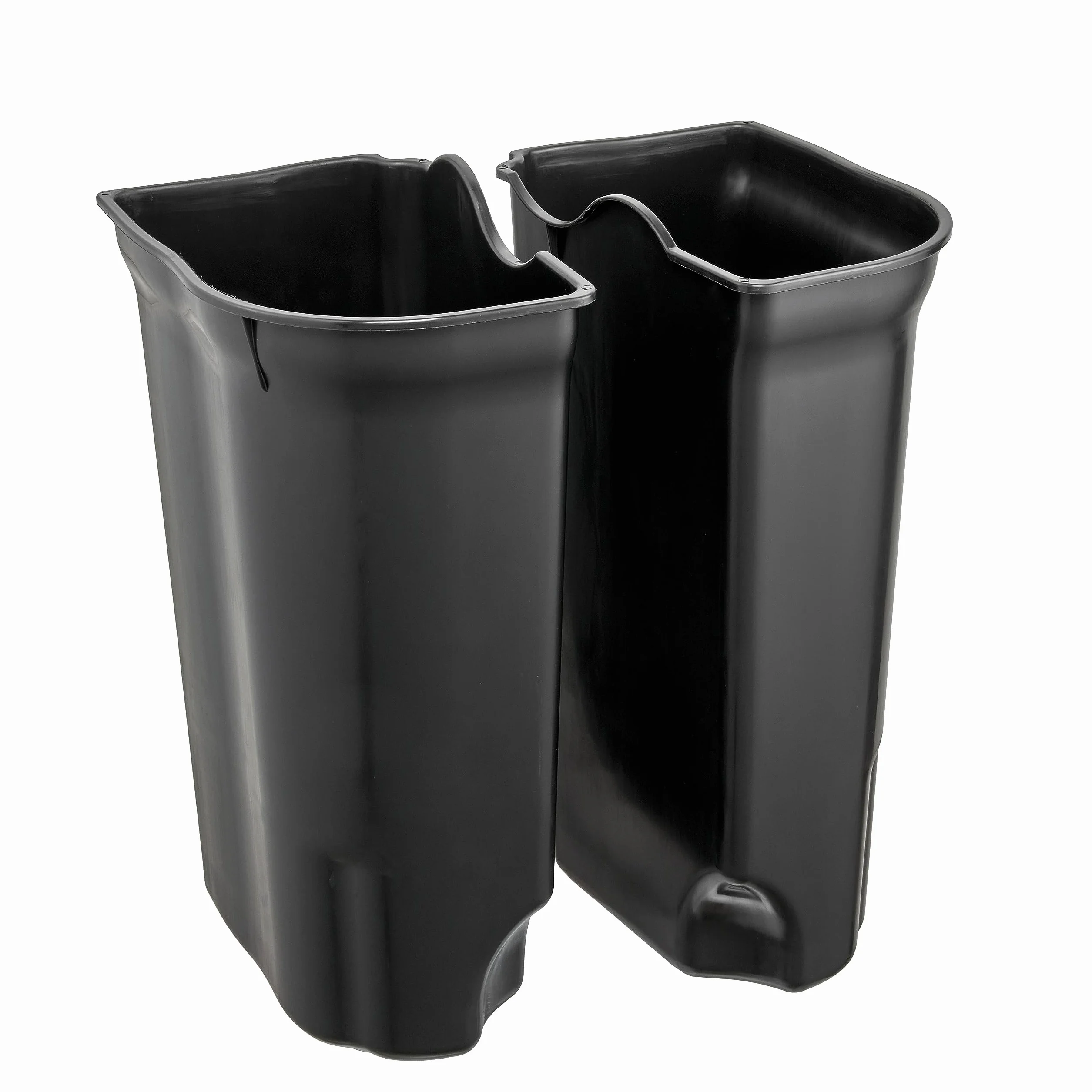 keeeper Podwójny kosz na śmieci z pedałem, 2x 11 l, Torge, Srebrny