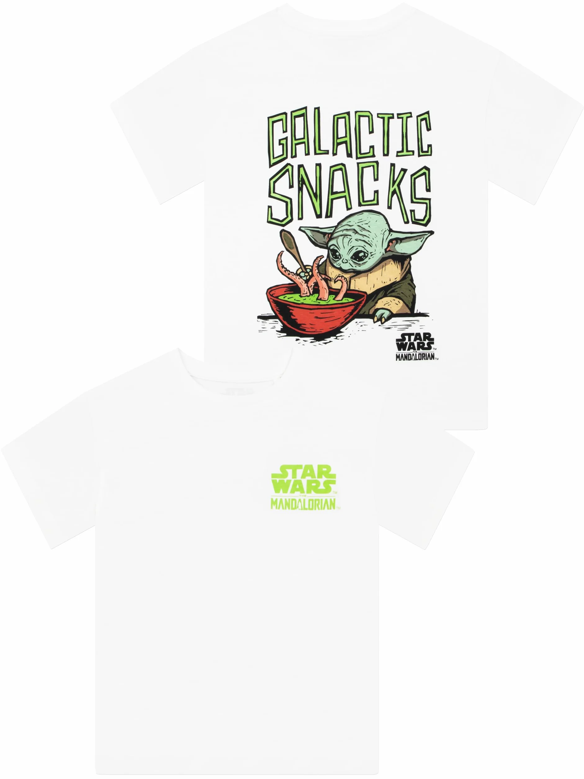 Star Wars T Shirt, The Mandalorian T-Shirty Dla Chłopców, Dziecięcy Tshirt Grogu Z Krótkim Rękawem