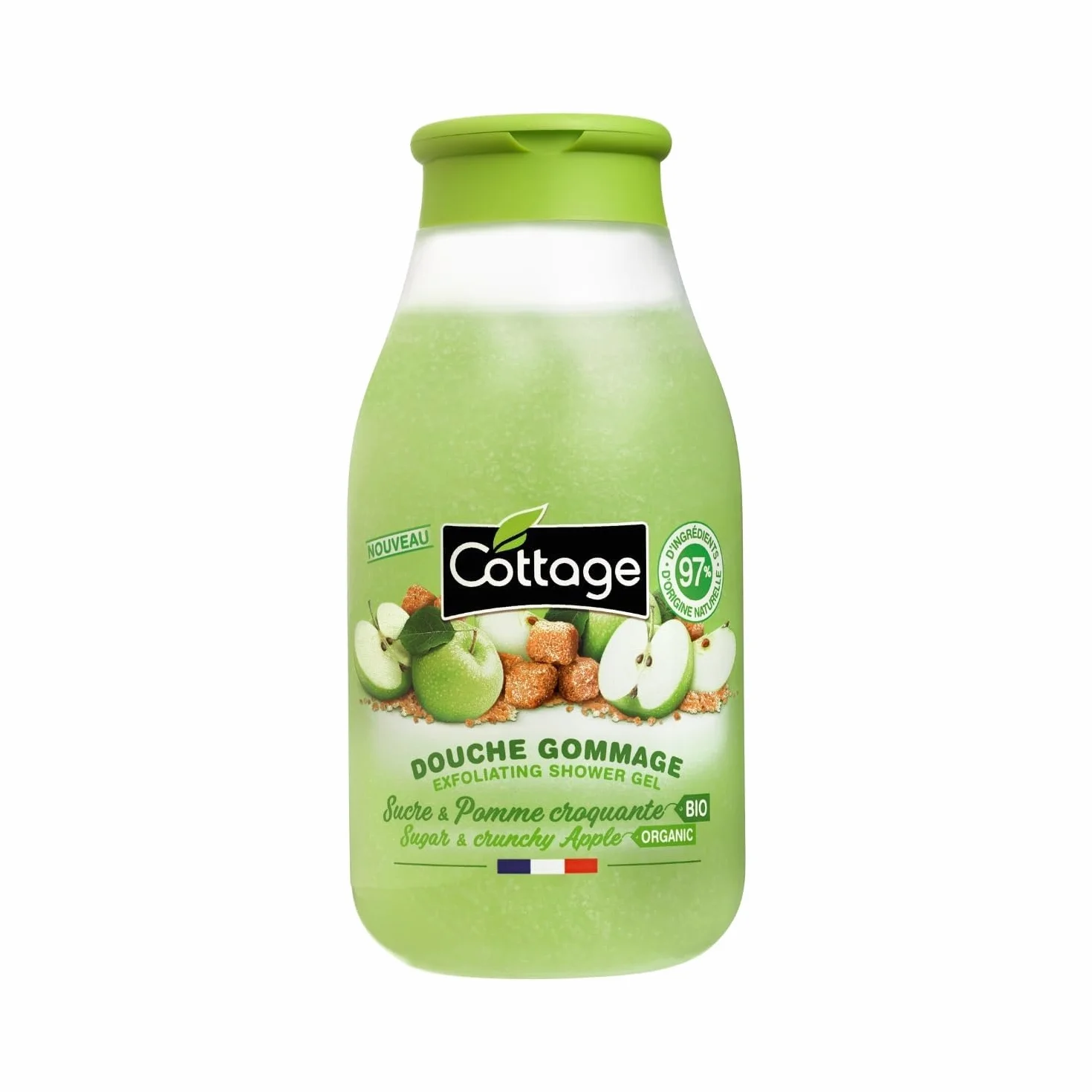 Peeling Peeling - Organiczny cukier i chrupiące jabłko - 97% składników pochodzenia naturalnego