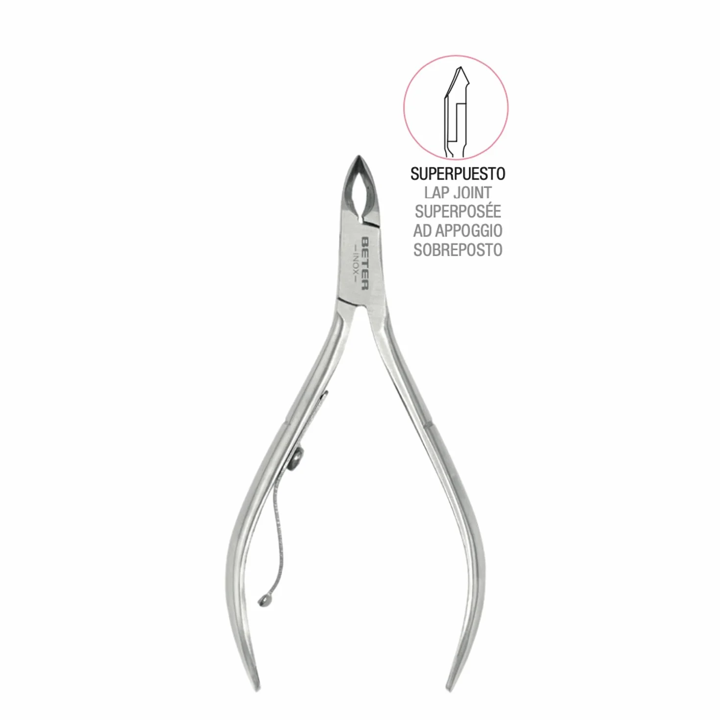 Beter szczypce do manicure do skórek stal nierdzewna 10 cm
