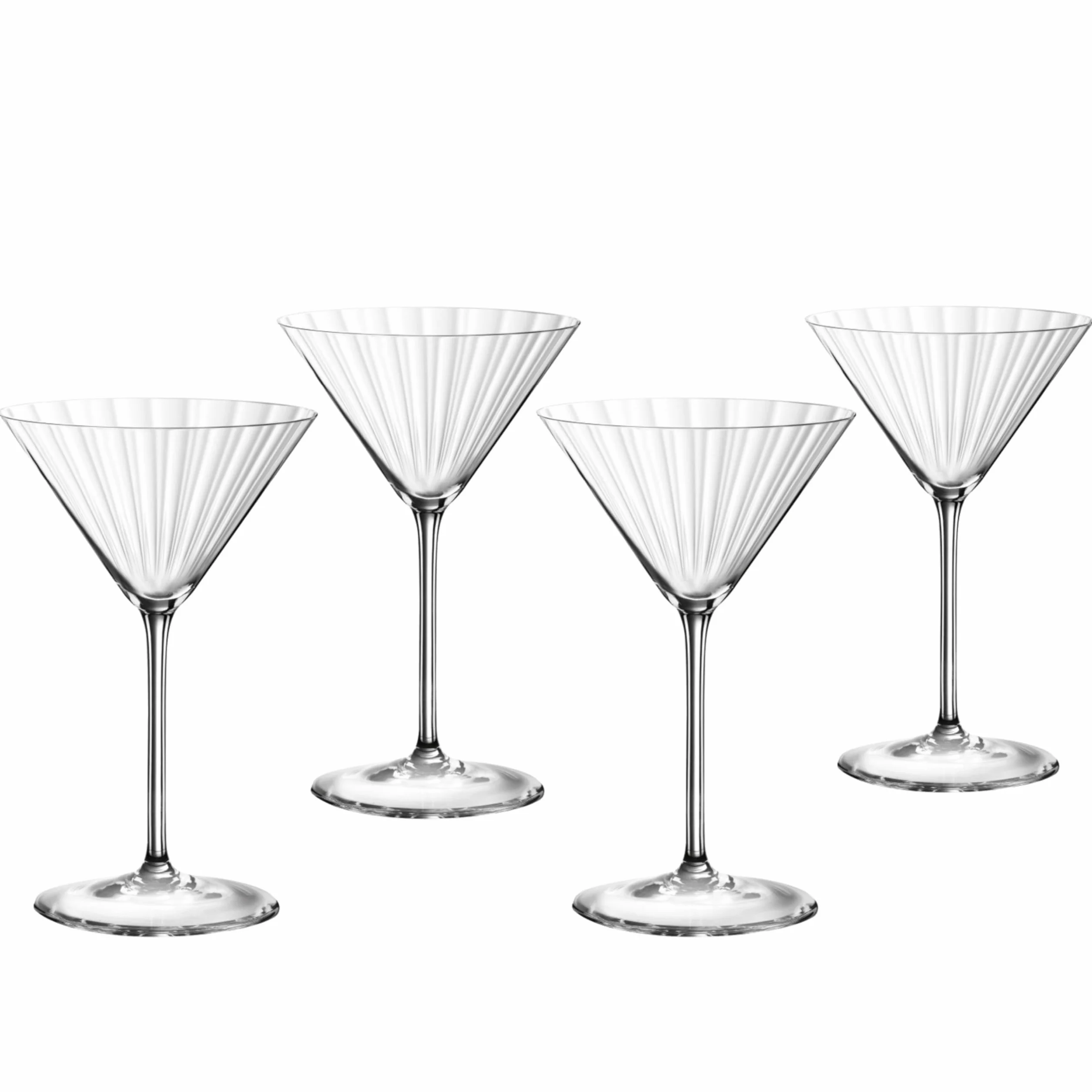 Spiegelau 4-częściowy zestaw kieliszków do martini, szklanki koktajlowe, szkło kryształowe, 220 ml, Lifestyle, 4450194