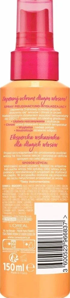L'Oréal Paris Elseve Dream Long spray wygładzający, ułatwia rozczesywanie, 150 ml