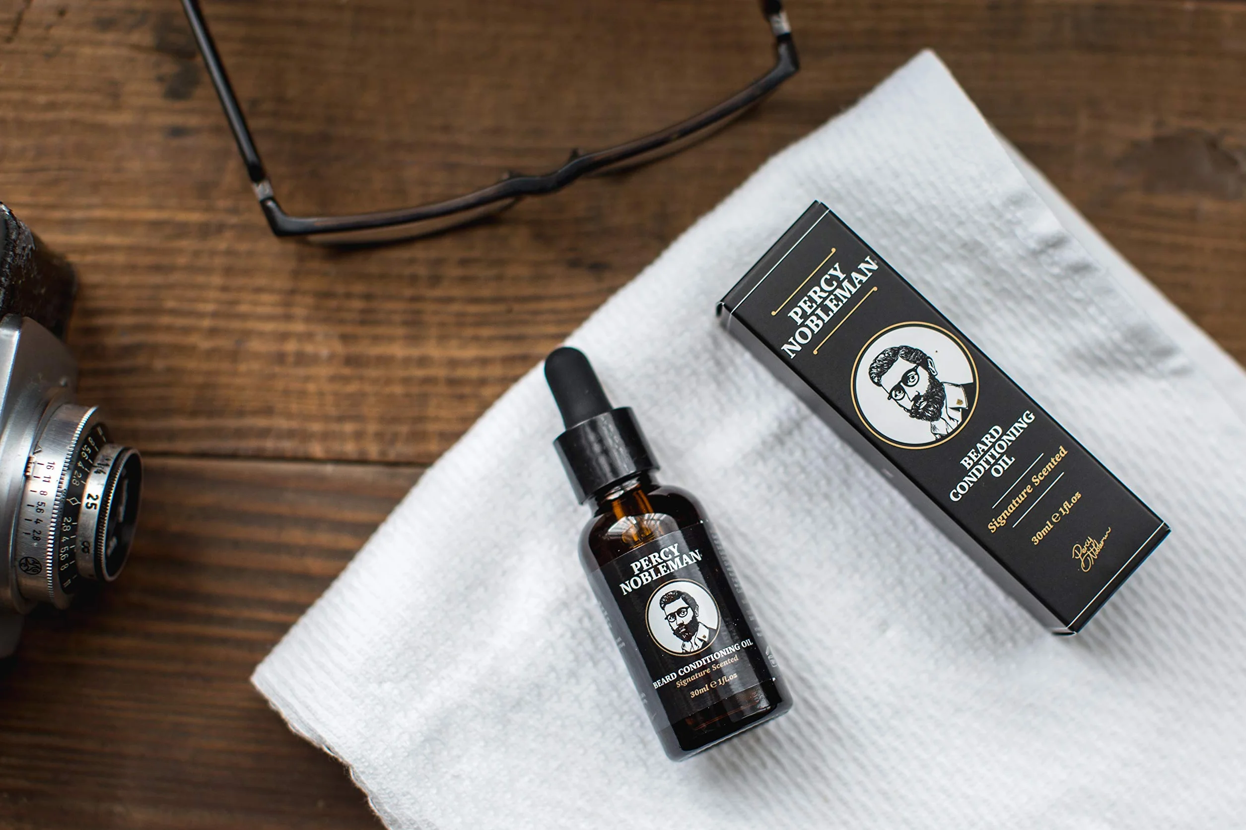 Olejek do brody Percy Nobleman 99% 30ml do pielęgnacji brody