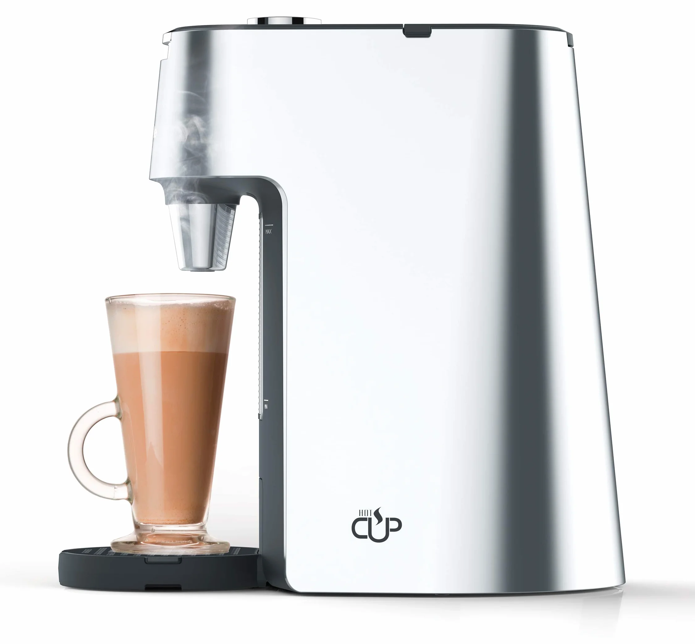 Breville HotCup VKT111 Dozownik gorącej wody o szybkim wrzeniu 3 kW Zmienna wysokość 2 l Srebrny