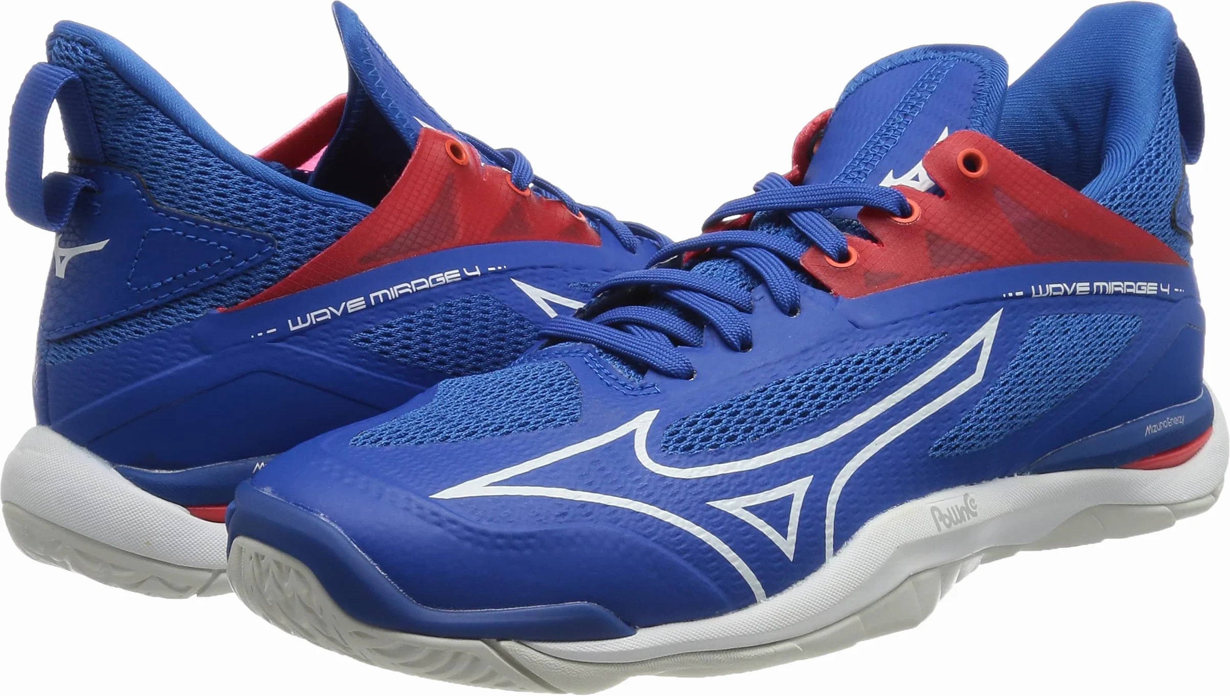 Mizuno Mężczyźni Wave Mirage 4 Buty do piłki ręcznej, Frenchblue White Ired, 38.5 EU