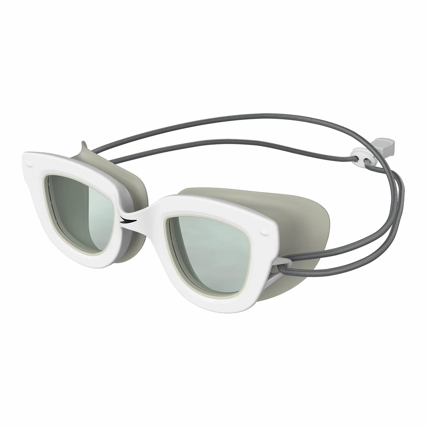 Speedo Gogle pływackie dla dzieci Sunny G Sea Seasiders | Antywyciekowe | Stylista Design | Wakacje dla dzieci, biały/szary, jeden rozmiar