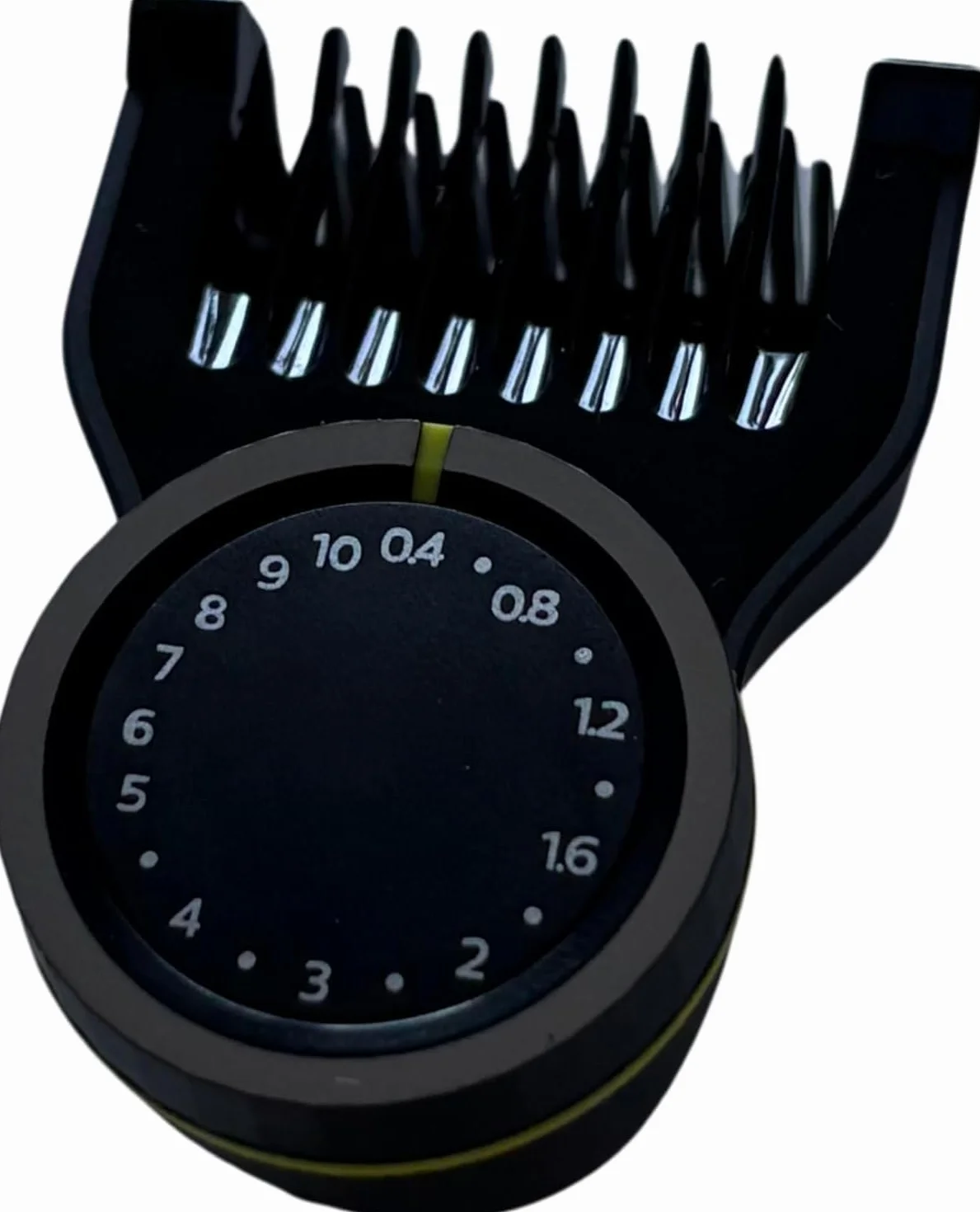 Regulowana nasadka grzebieniowa 0,4–10 mm CP2176 do maszynek, trymerów z 20 ustawieniami (poziomami) długości kompatybilna z OneBlade One Blade QP6530 QP6550 QP6650