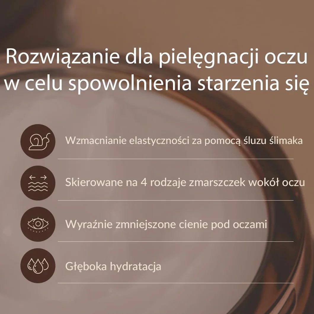 MIZON Krem do paznokci do oczu 15 ml Korean Skincare zabieg ciemnego okręgu regeneracja skóry krem nawilżający