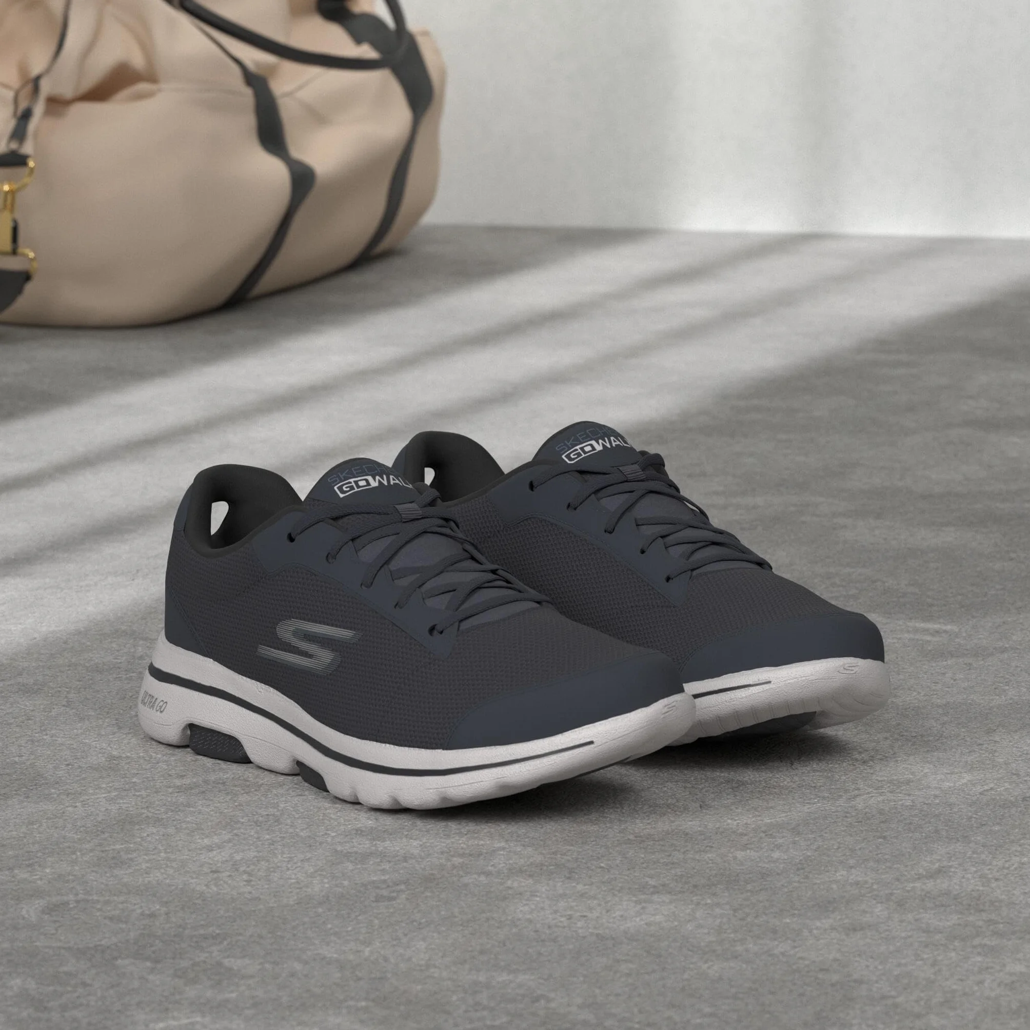 Skechers Męskie buty sportowe Gowalk 5 Qualify-Athletic Mesh Lace Up Performance Walking Shoe Sneaker