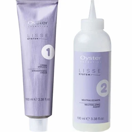 Oyster Cosmetics Lisse System Profesjonalny zestaw z systemem prasowania, gładka na stałe, 200 ml