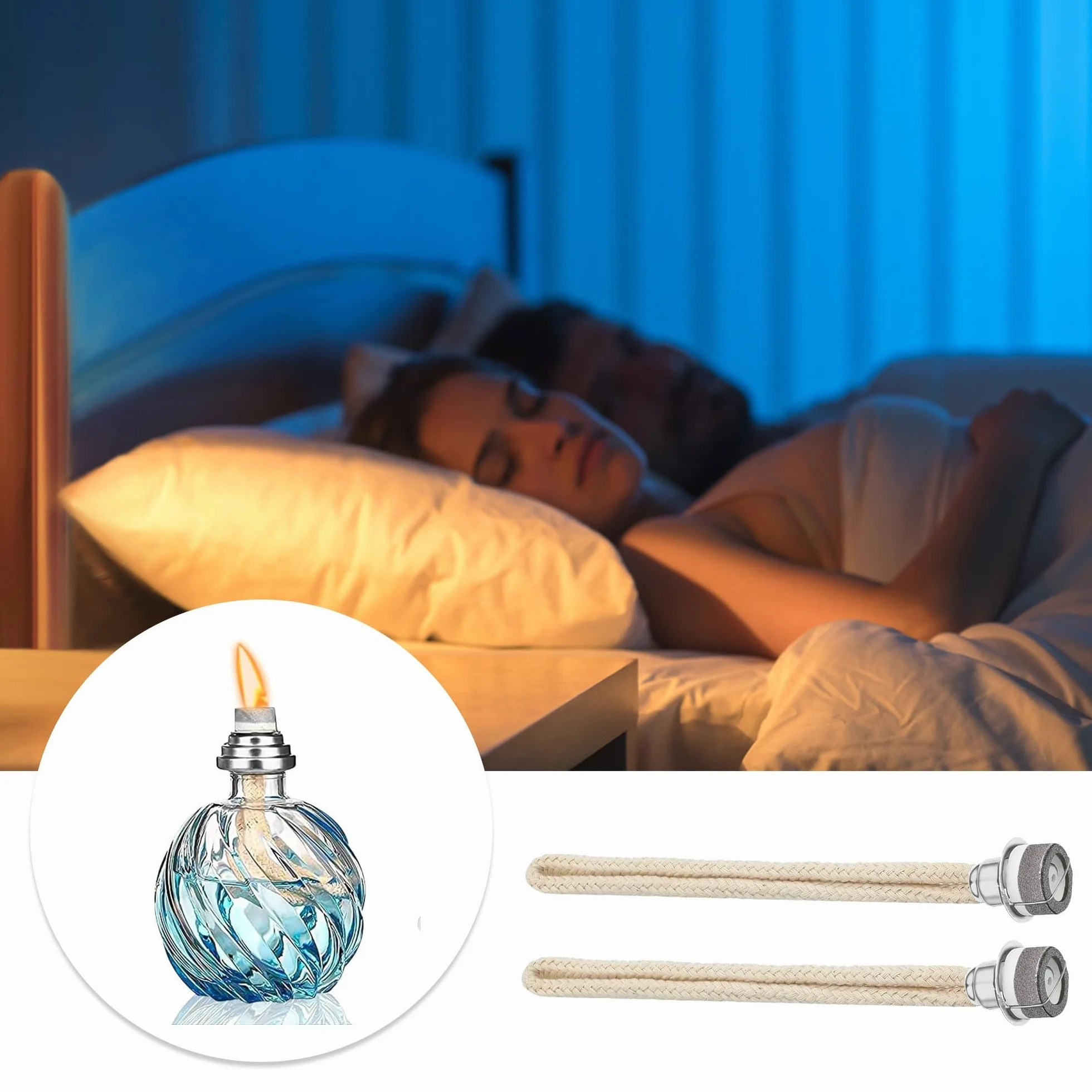 4 sztuki lamp katalitycznych do lamp palnikowych, lampa olejowa, knot zastępczy, kontrola powietrza, katalityczna, do palnika, dyfuzora, aromaterapii, dekoracja domu (4/srebrne)