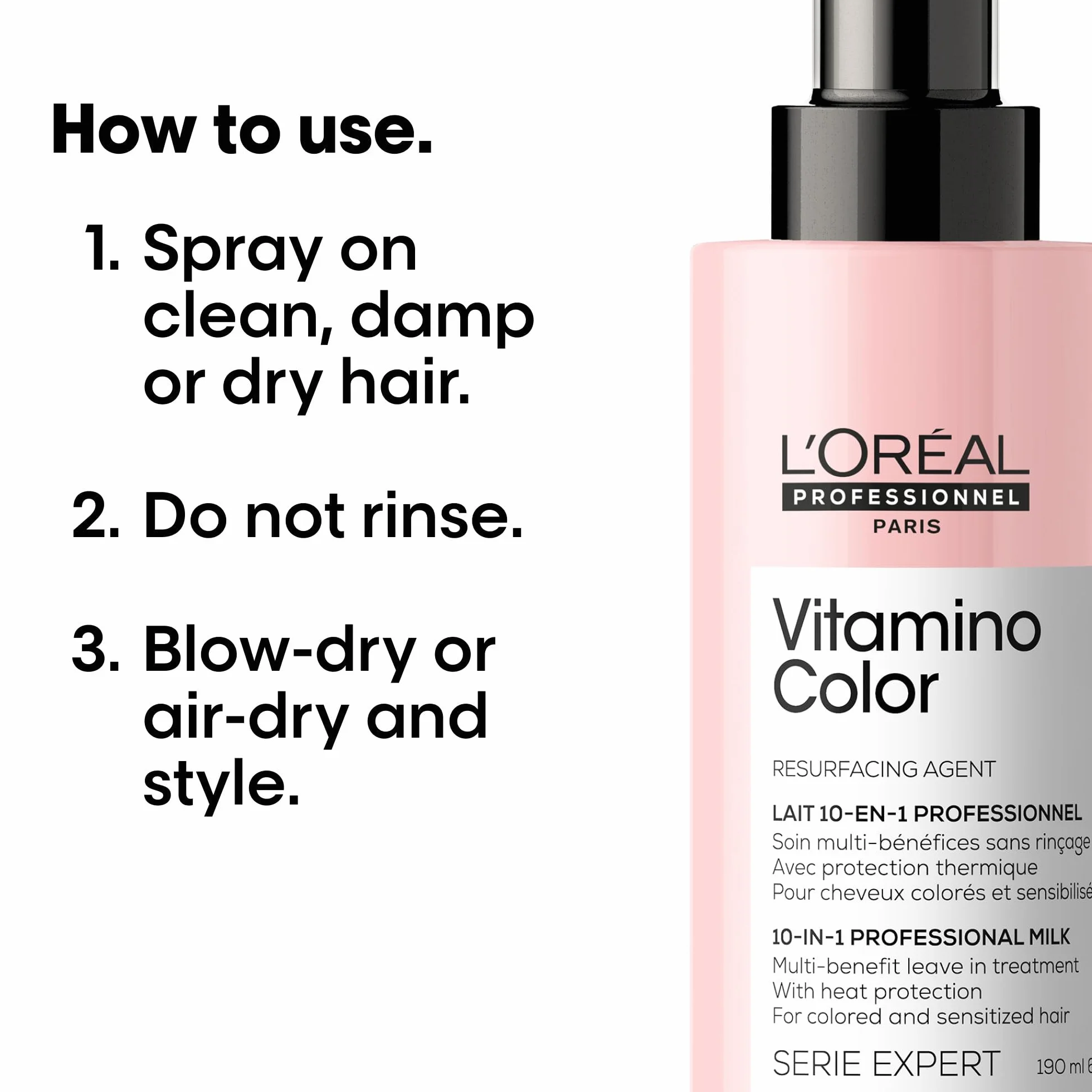 L'Oreal Serie Expert Vitamino Color 10-in-1 Spray 190ml