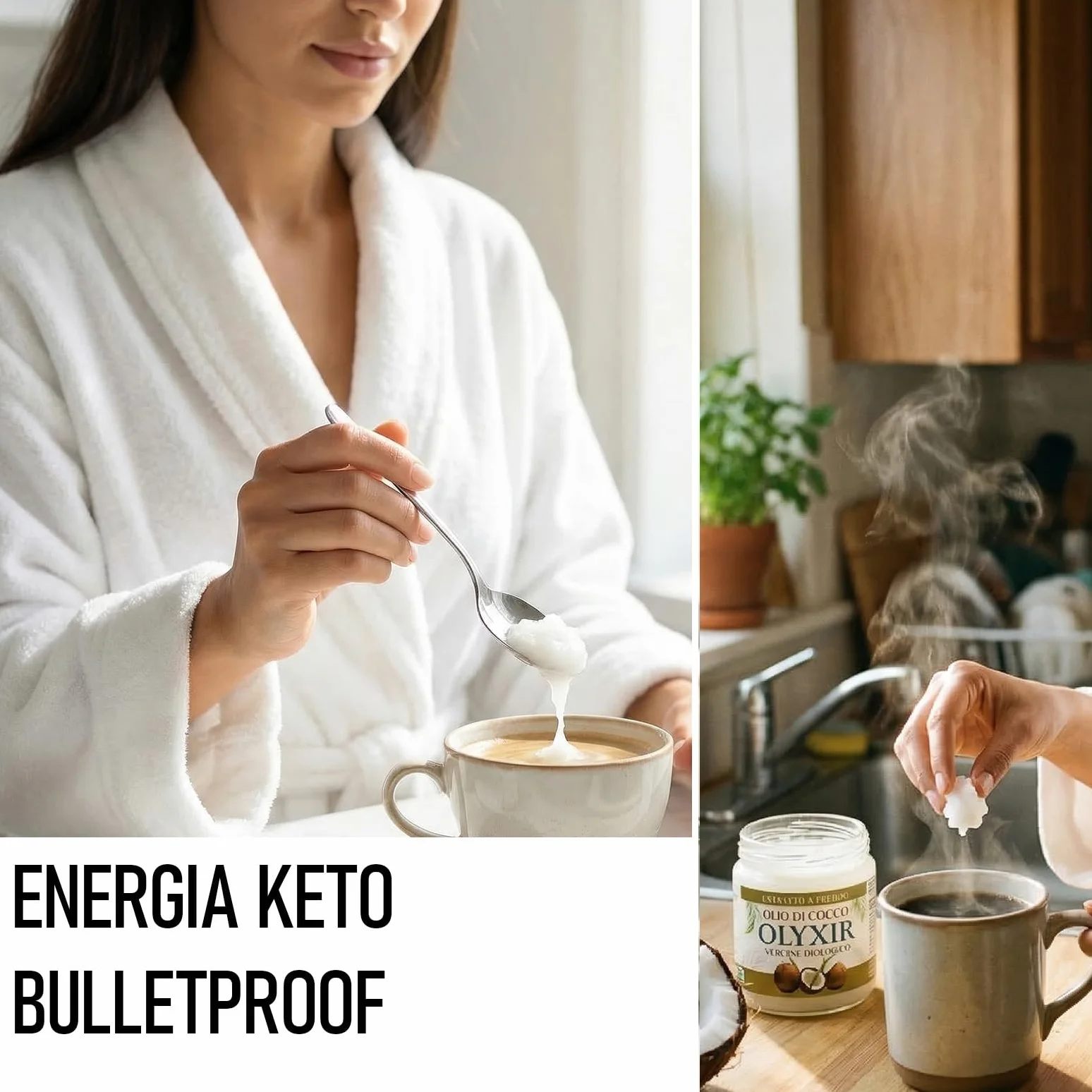OLYXIR - Ekologiczny olej kokosowy do kosmetyków, tłoczony na zimno, 200 ml, naturalny środek do usuwania makijażu, nawilżający naturalny kosmetyk, olej kokosowy, do skóry, ciała i włosów, organiczny