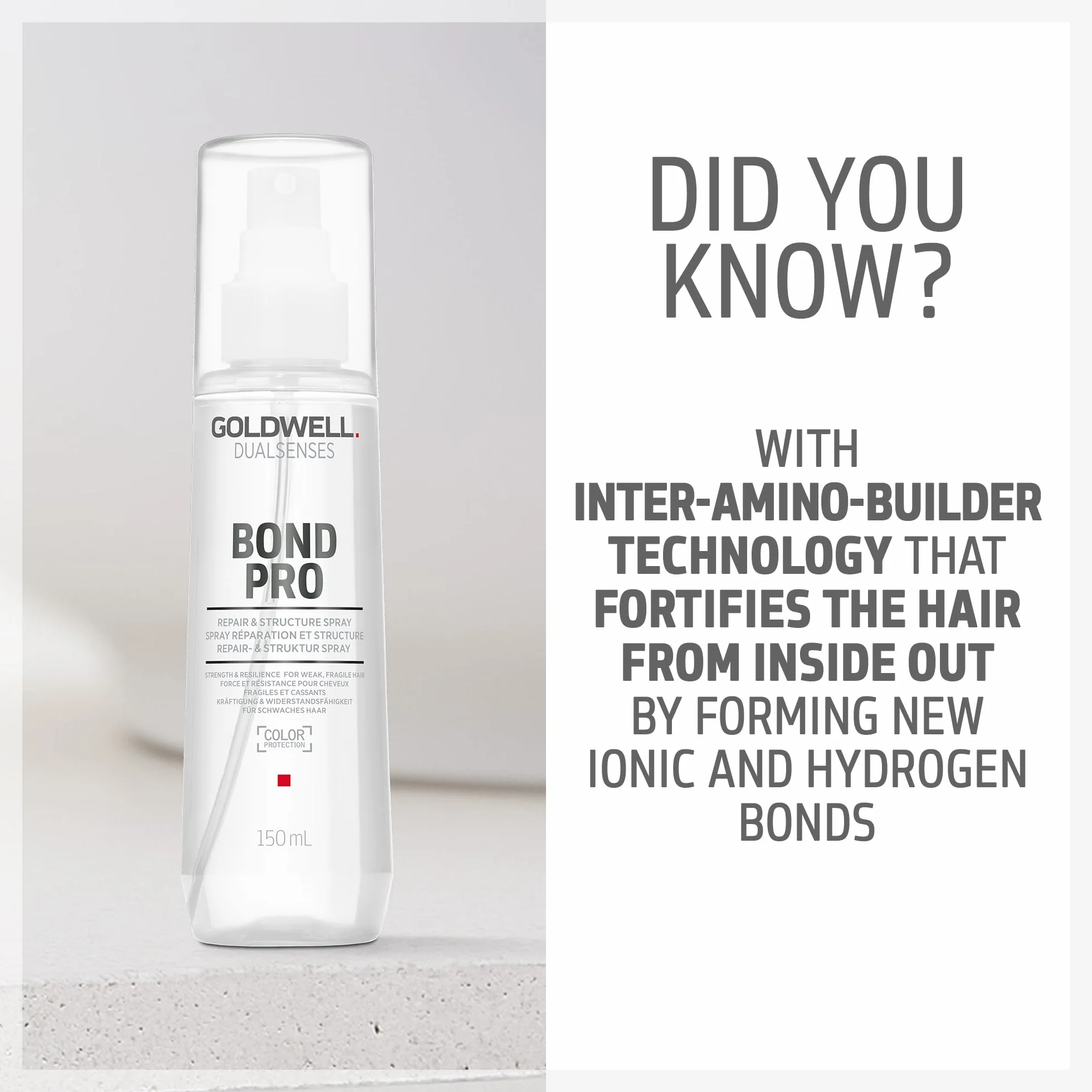 GOLDWELL DUALSENSES BOND PRO Spray wzmacniający 150ml