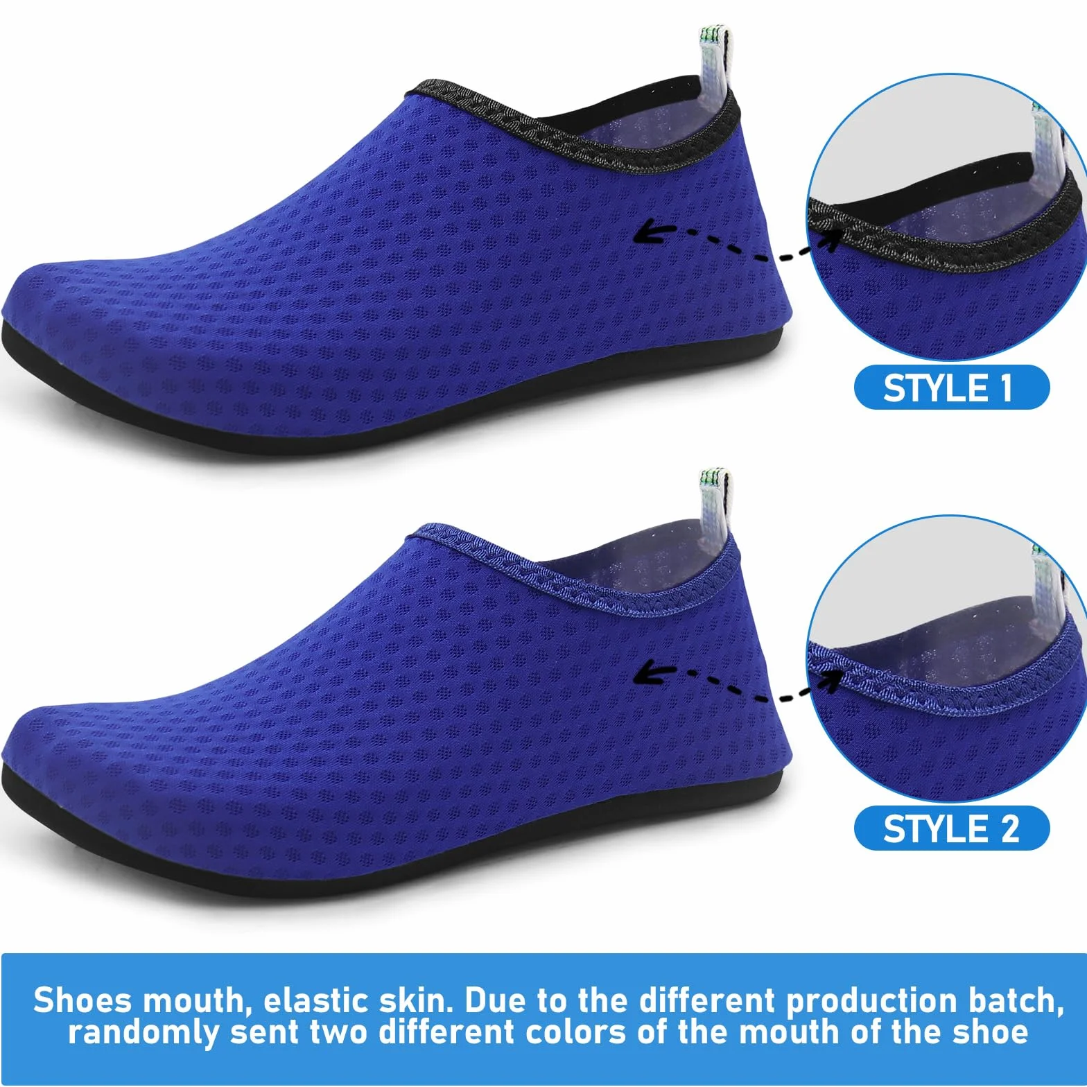 Buty do wody uniseks, antypoślizgowe, do wody, na plażę, basen, do jogi, surfingu, lekkie, oddychające i szybkoschnące