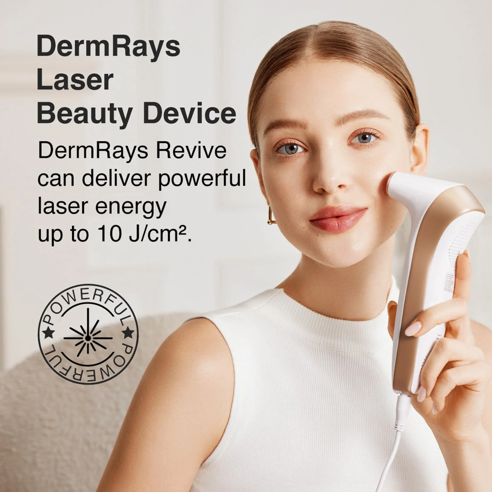DermRays Urządzenie laserowe 1064 nm wielofunkcyjne kosmetyczne do użytku domowego
