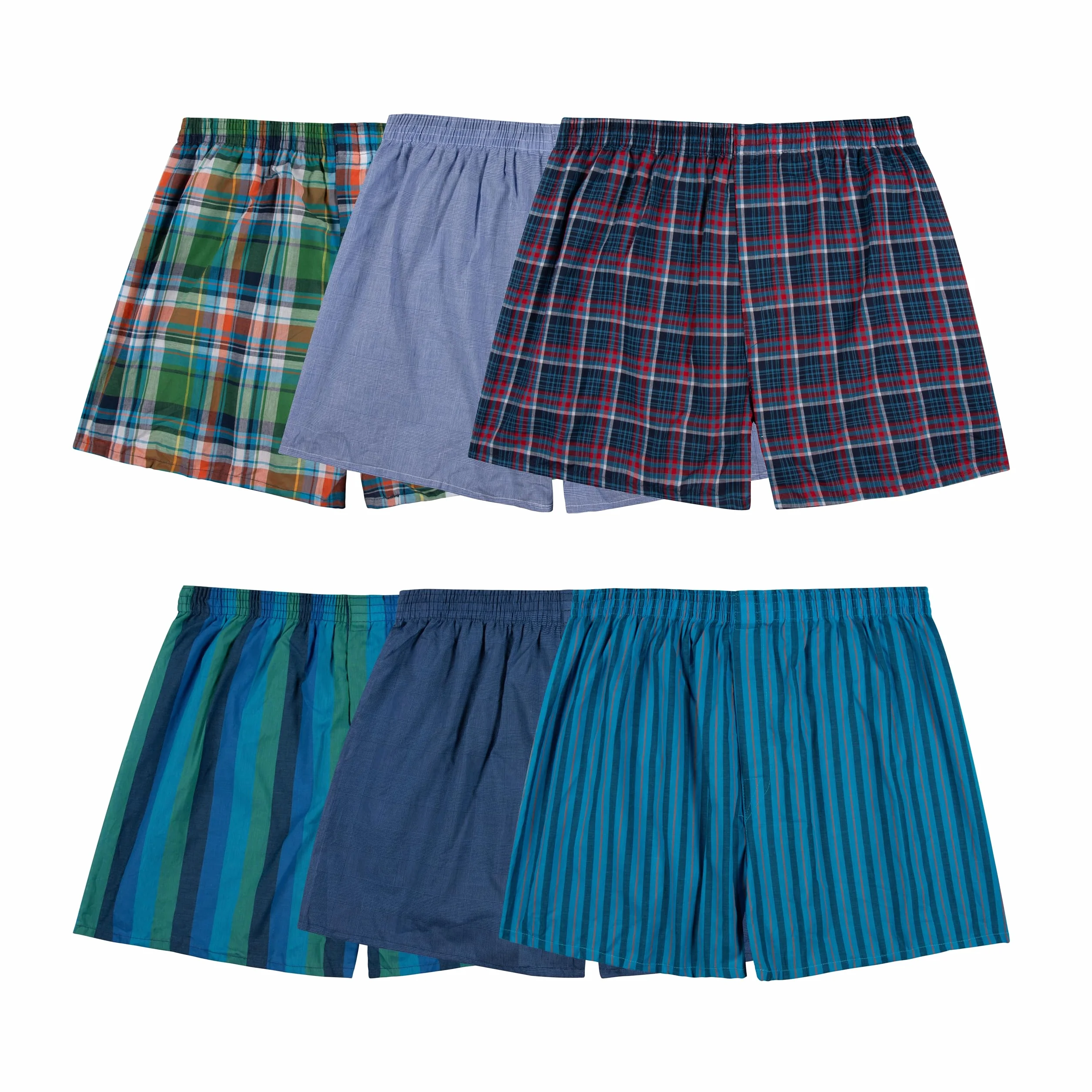 Fruit of the Loom Męskie bokserki z dzianiny, bez etykiet, luźny krój, odprowadzające wilgoć, wielopak, różne kolory, XL