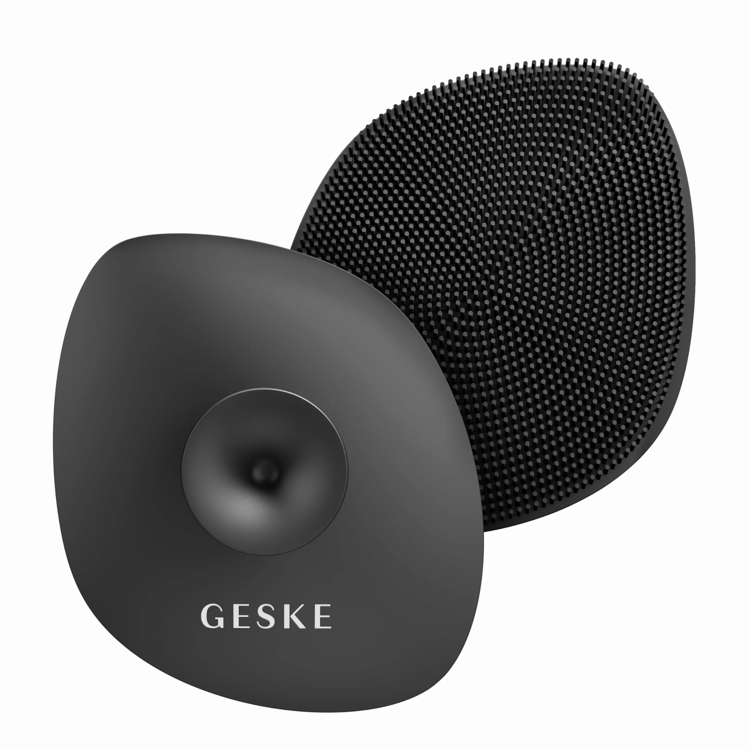 GESKE | Szczoteczka do twarzy SmartAppGuided™ 4 w 1 | Szczoteczka do oczyszczania twarzy z rączką | Miękka silikonowa szczoteczka | profesjonalne oczyszczanie twarzy | Oczyszczanie skóry