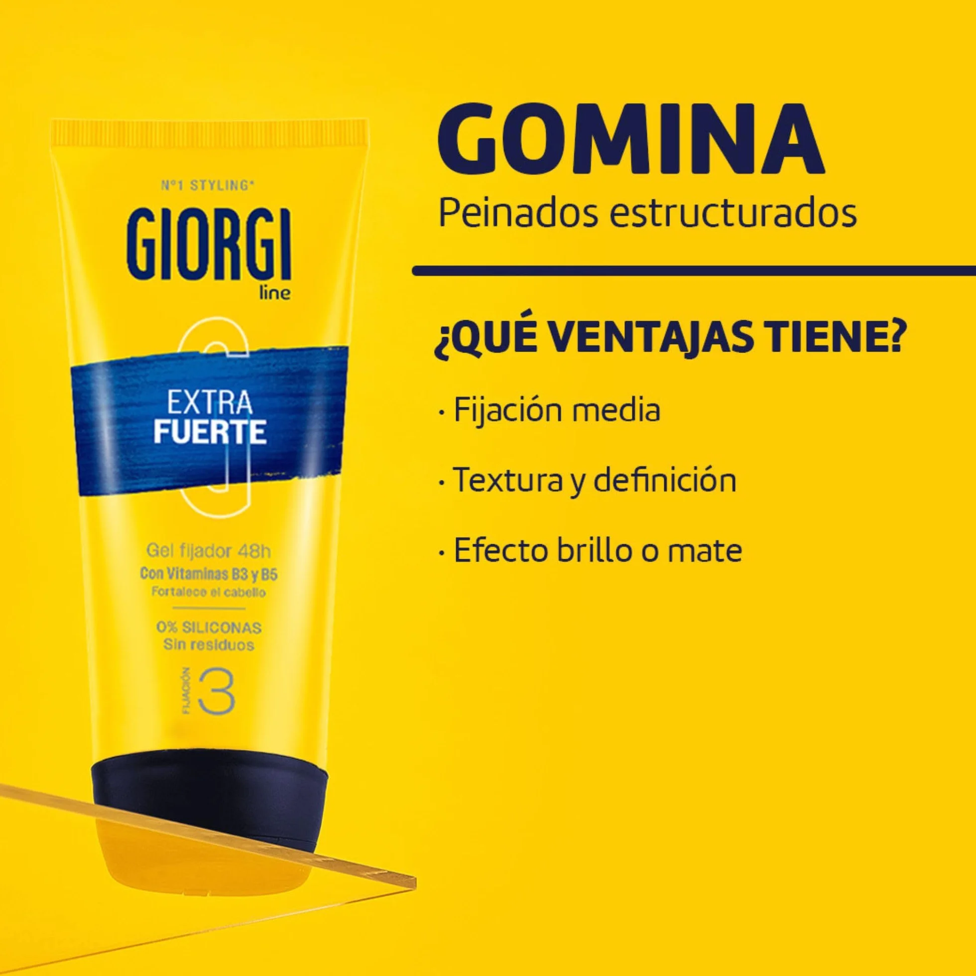 Giorgi Line żelka mocna 0% silikon 48 h 240 ml XXL