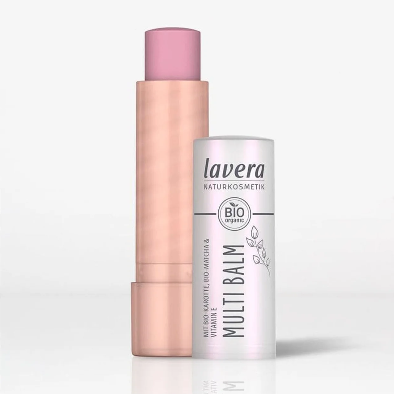lavera Multi Balm Cloudy Pink 02 - dla oczu, ust lub cheeków - intensywny kolor - świeży blask - melt-in tekstura - bez wysiłku blending - wegańskie - naturalne kosmetyki - 4,9 g