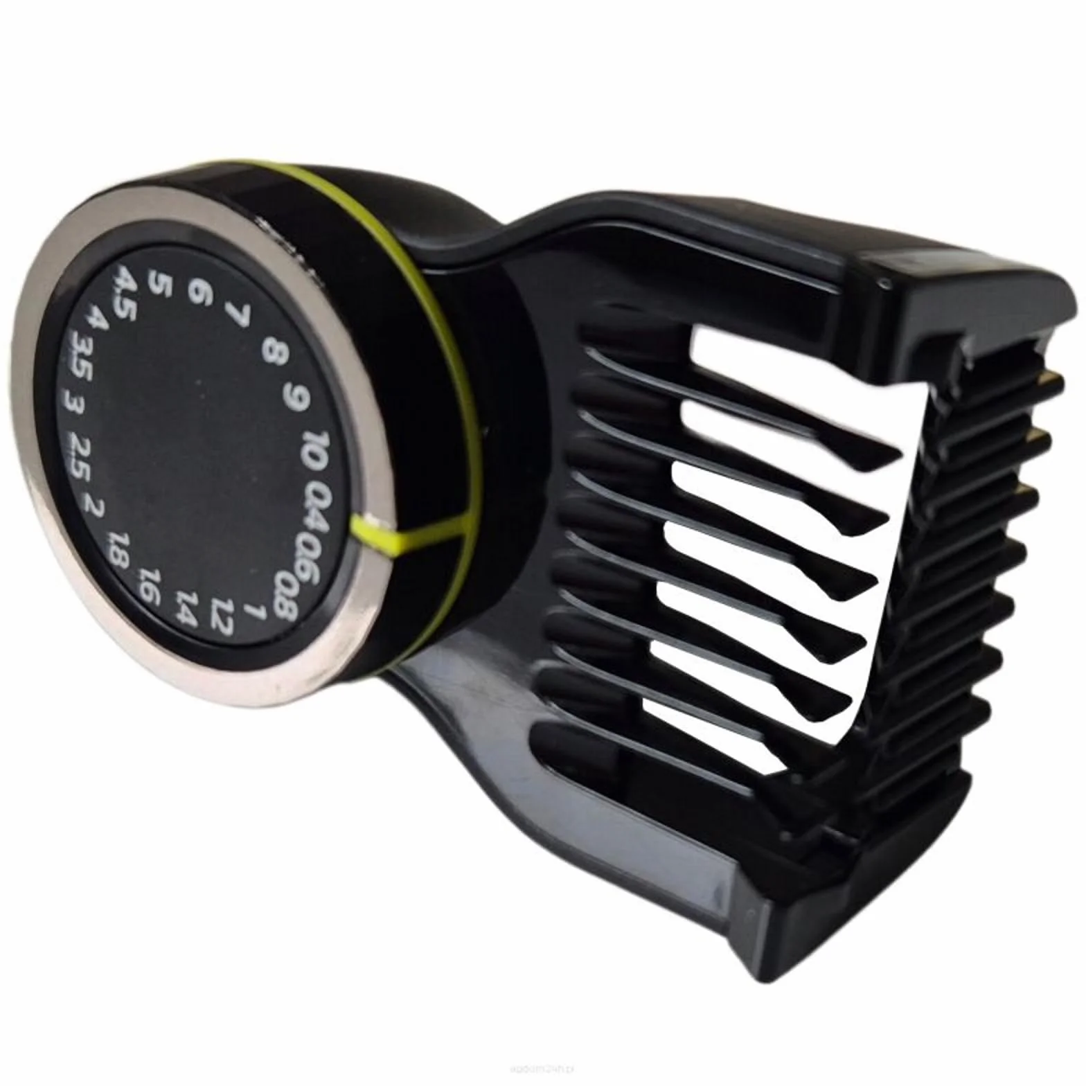 Regulowana nasadka grzebieniowa 0,4–10 mm CP2176 do maszynek, trymerów z 20 ustawieniami (poziomami) długości kompatybilna z OneBlade One Blade QP6530 QP6550 QP6650