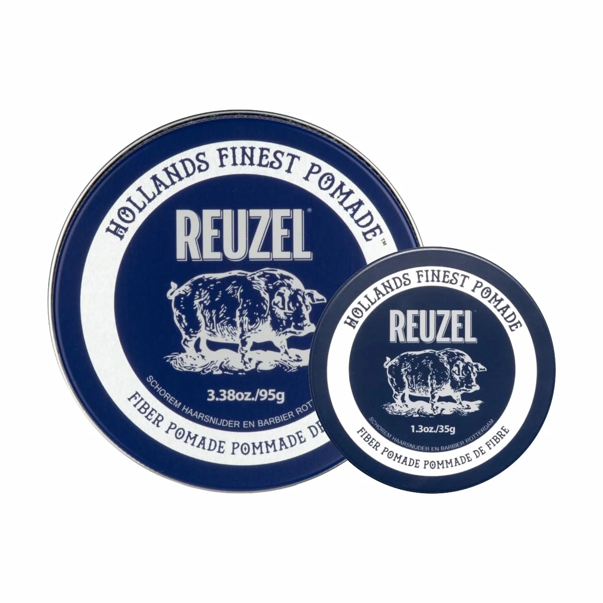 Reuzel Fiber Pomada 95 g + 35 g podróżna, lekki połysk, teksturowana