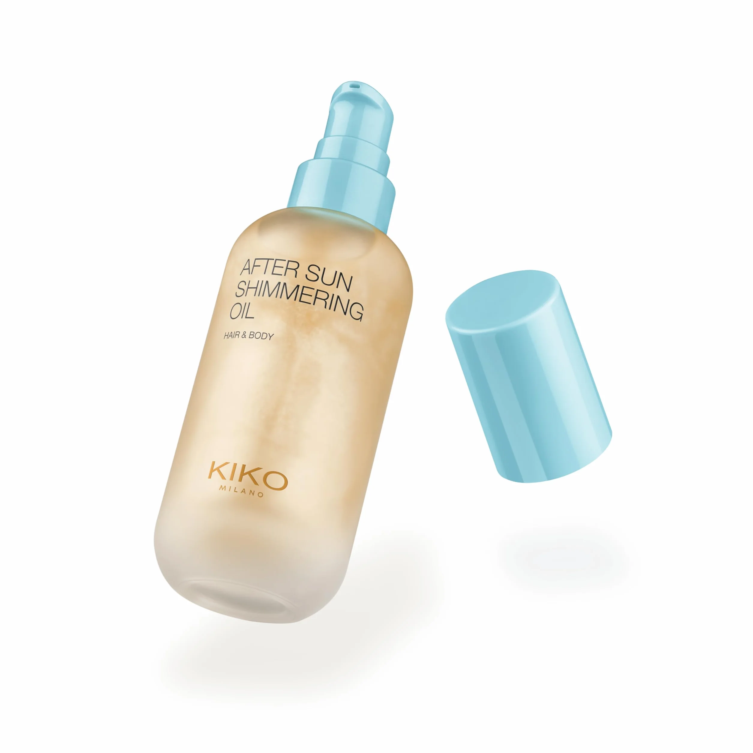 KIKO Milano After Sun Shimmering Oil, Nawilżający I Rozświetlający Olejek Do Ciała I Włosów