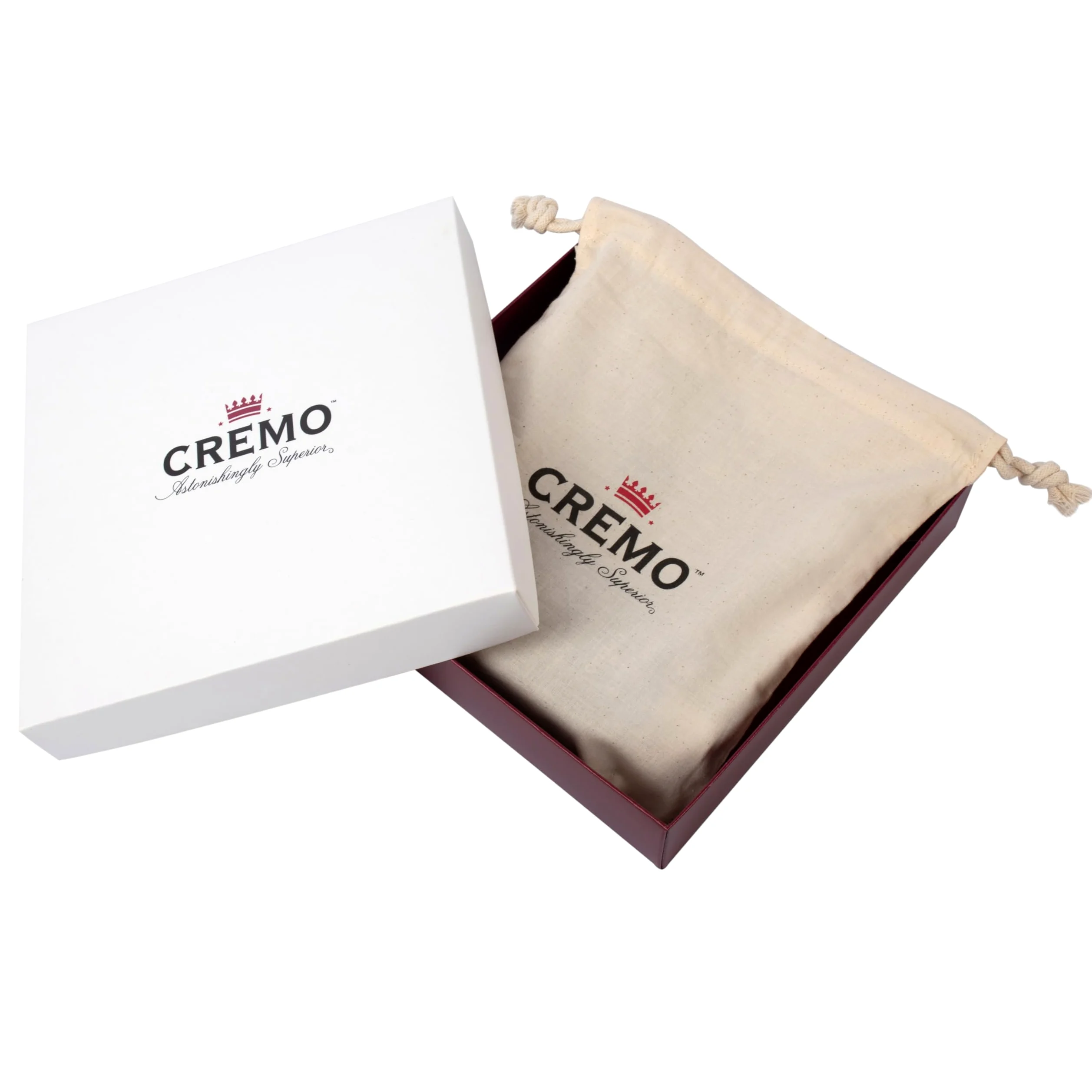 CREMO - Zestaw upominkowy Bourbon & Oak dla mężczyzn - woda toaletowa 100 ml i płyn do mycia ciała 473 ml - pikantny zapach