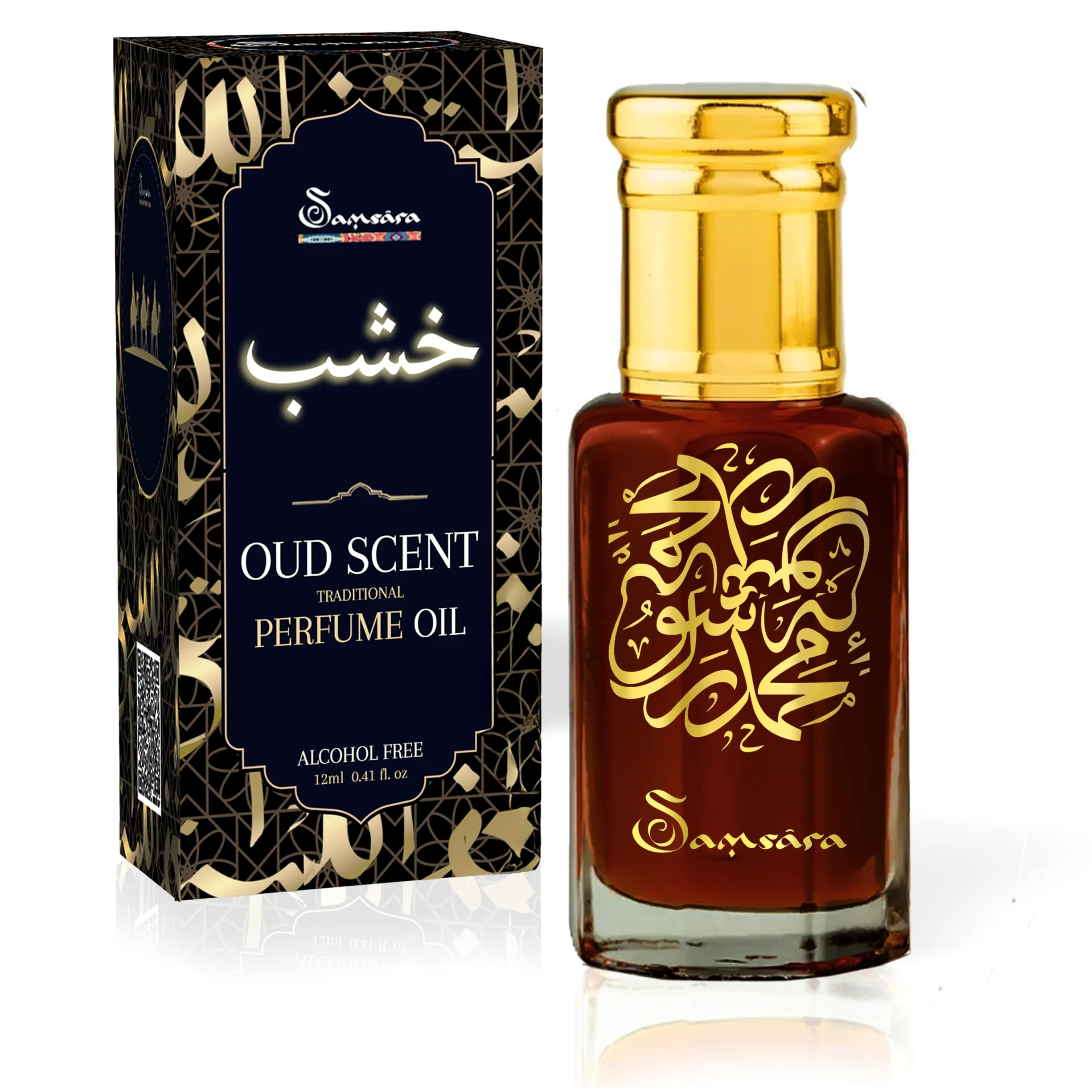 Dubai Oud Arabski Zapach Olej 12 ml Naturalny Intensywny Trwały