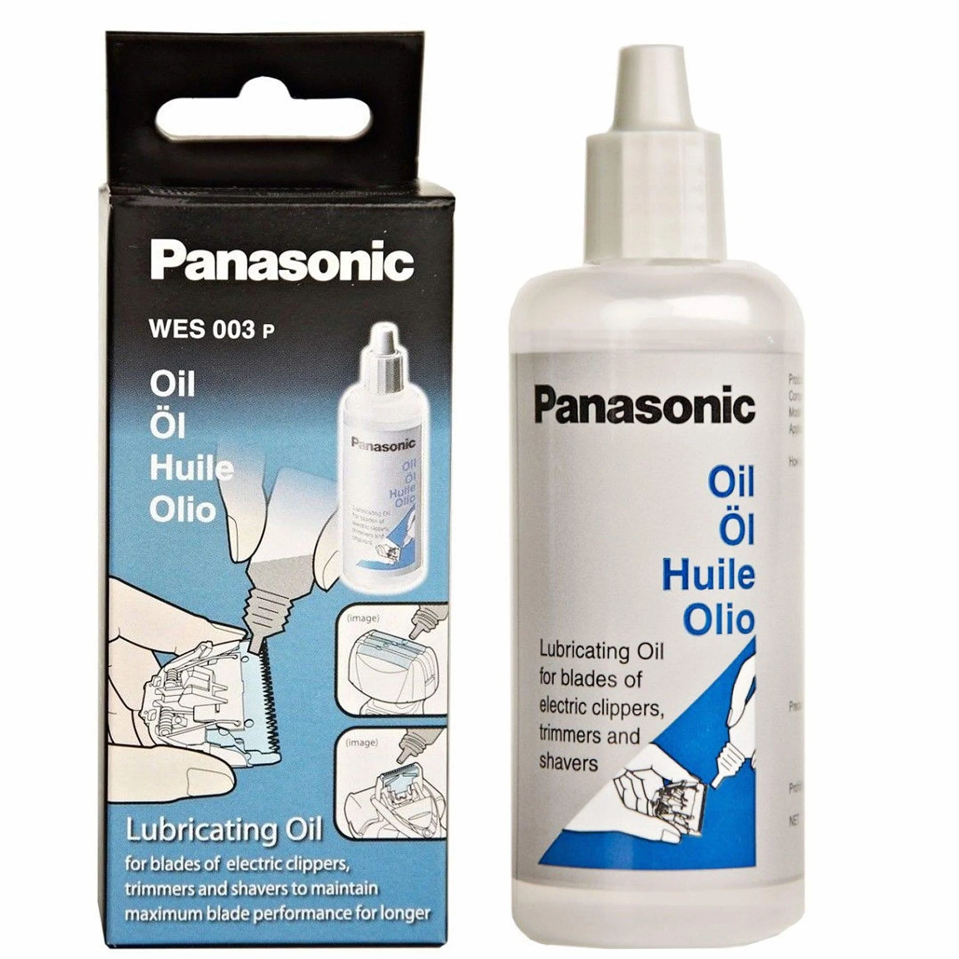 Panasonic Olejek smarowy do maszynki do strzyżenia włosów, trymerów, golarek, 50 ml