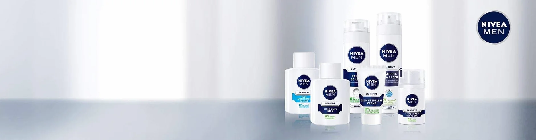 NIVEA MEN Sensitive pianka do golenia 10 x 50 ml podróżna
