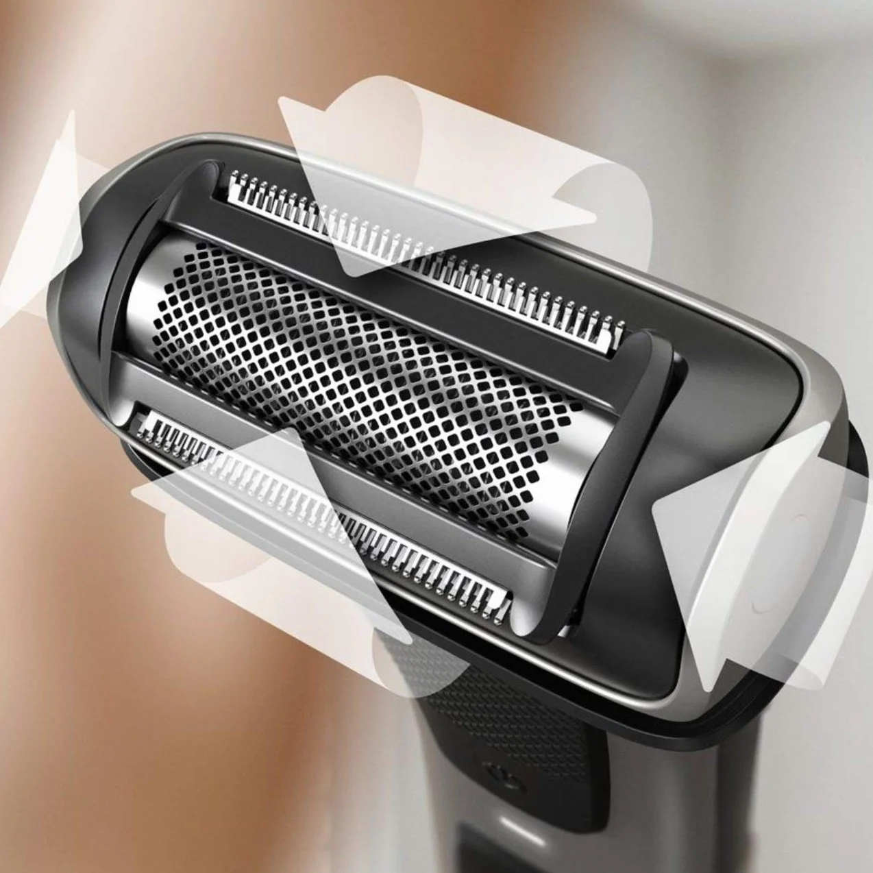 Philips Bodygroom trymer i golarka narzędziowa, uniseks dwustronna regulowana pełna obudowa, wodoodporna (seria 7000, BG7030/49) zamiennik dla BG2040 BG2034