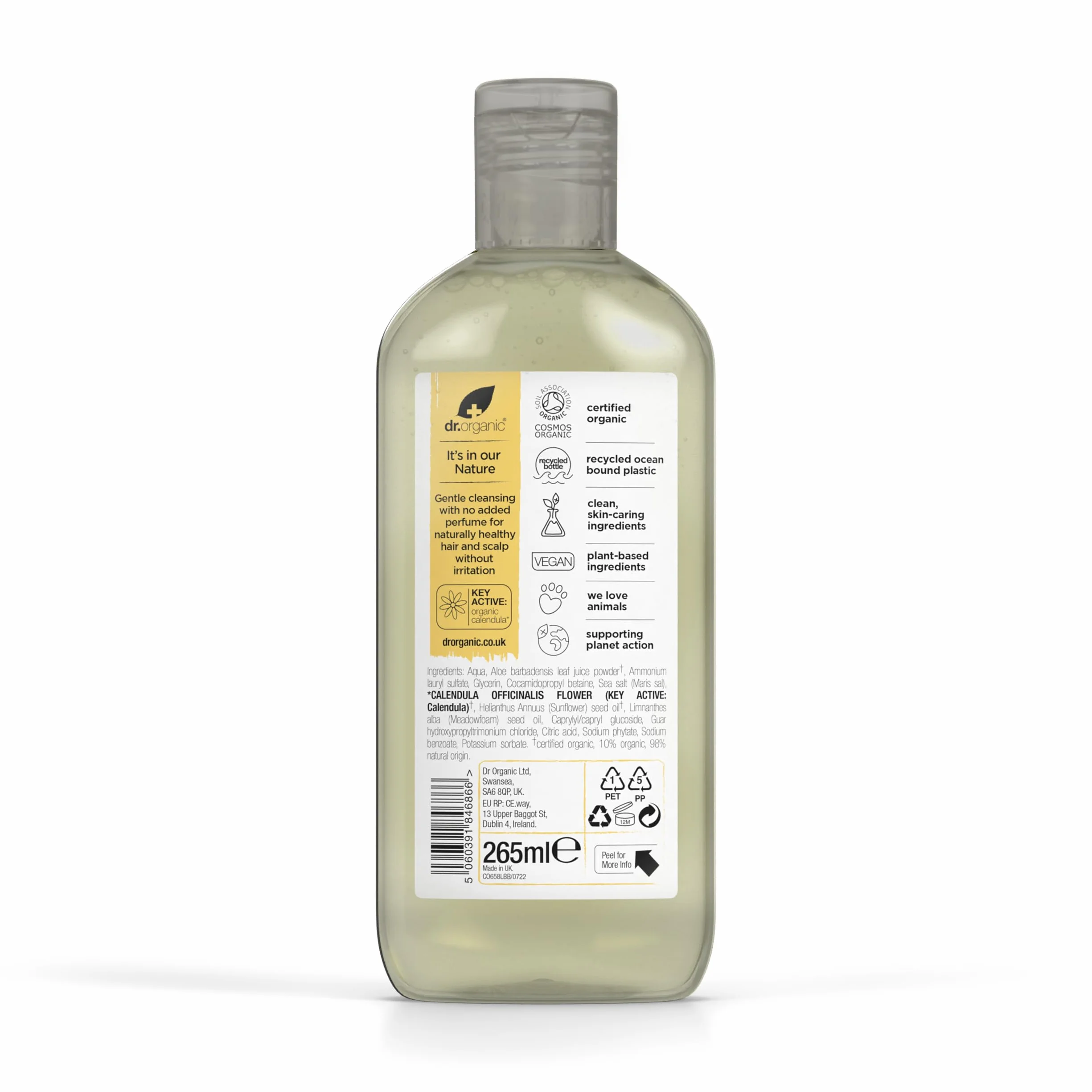 Dr.Organic Szampon Z Witaminą E 100g