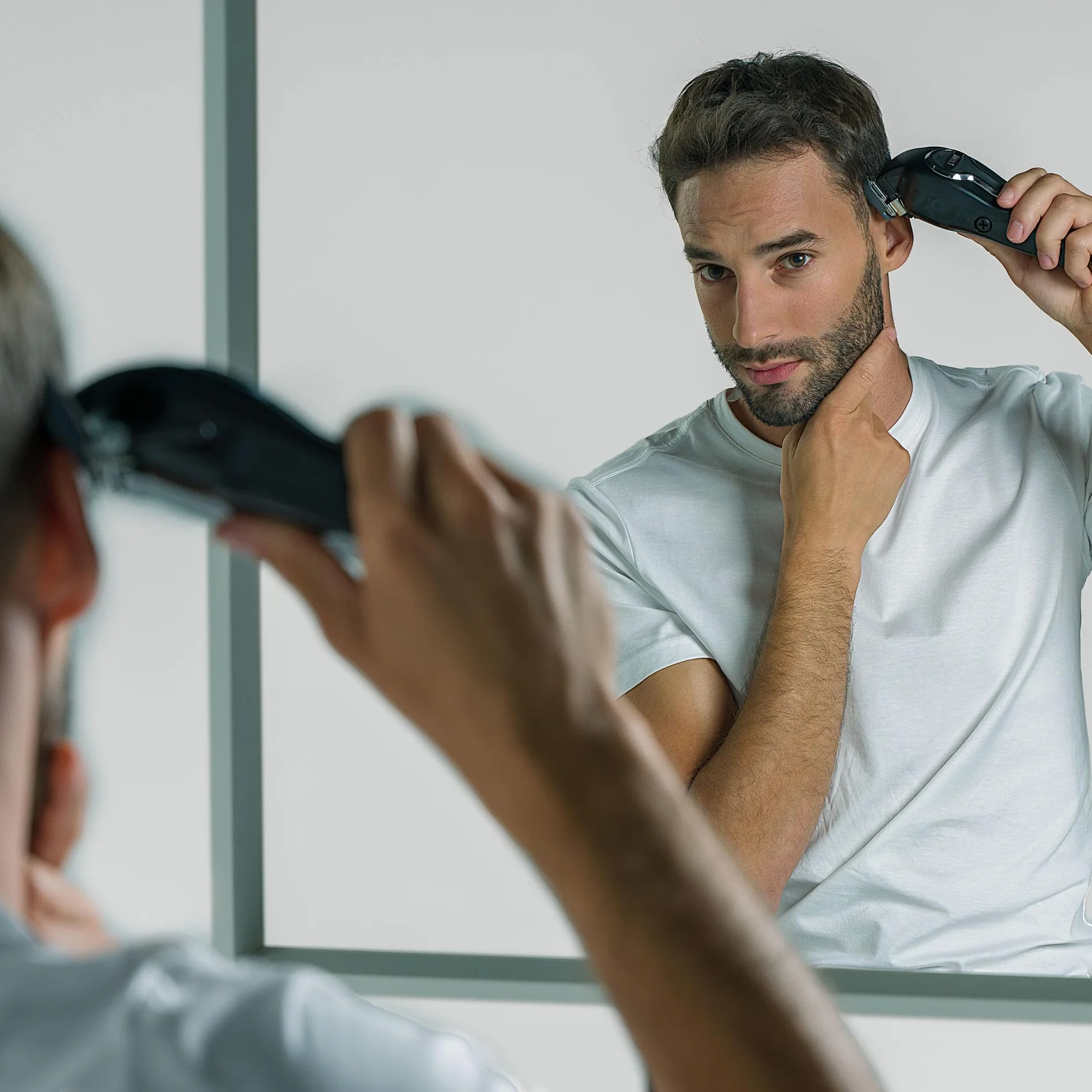 WAHL Elite Pro Head Shaver, maszynka do strzyżenia włosów dla mężczyzn, grzebienie tnące Secure Fit Premium, profesjonalna maszynka do strzyżenia włosów, przewodowa, samoostrzące się precyzyjne ostrza
