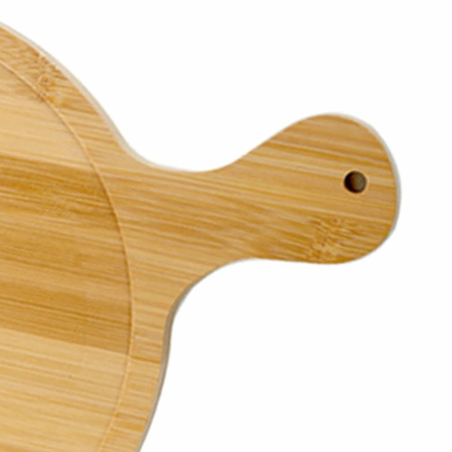 Shanrya Okrągły talerz do serwowania pizzy, solidna drewniana taca do serwowania pizzy do restauracji (15 cm do pizzy 12,7 cm)