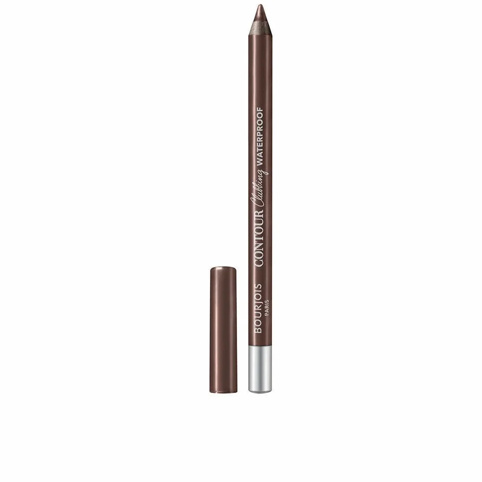 Bourjois Paris Contour Clubbing Wodoodporny Ołówek do oczu, Gładka i miękka tekstura, formuła z olejkami jojoba, nr 57 Up And Brown, 1,2 g