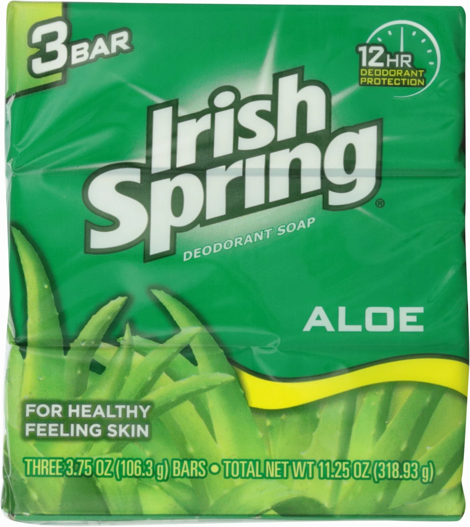 Irish Spring Dezodorant Mydło Aloe 105 g 3-Comte