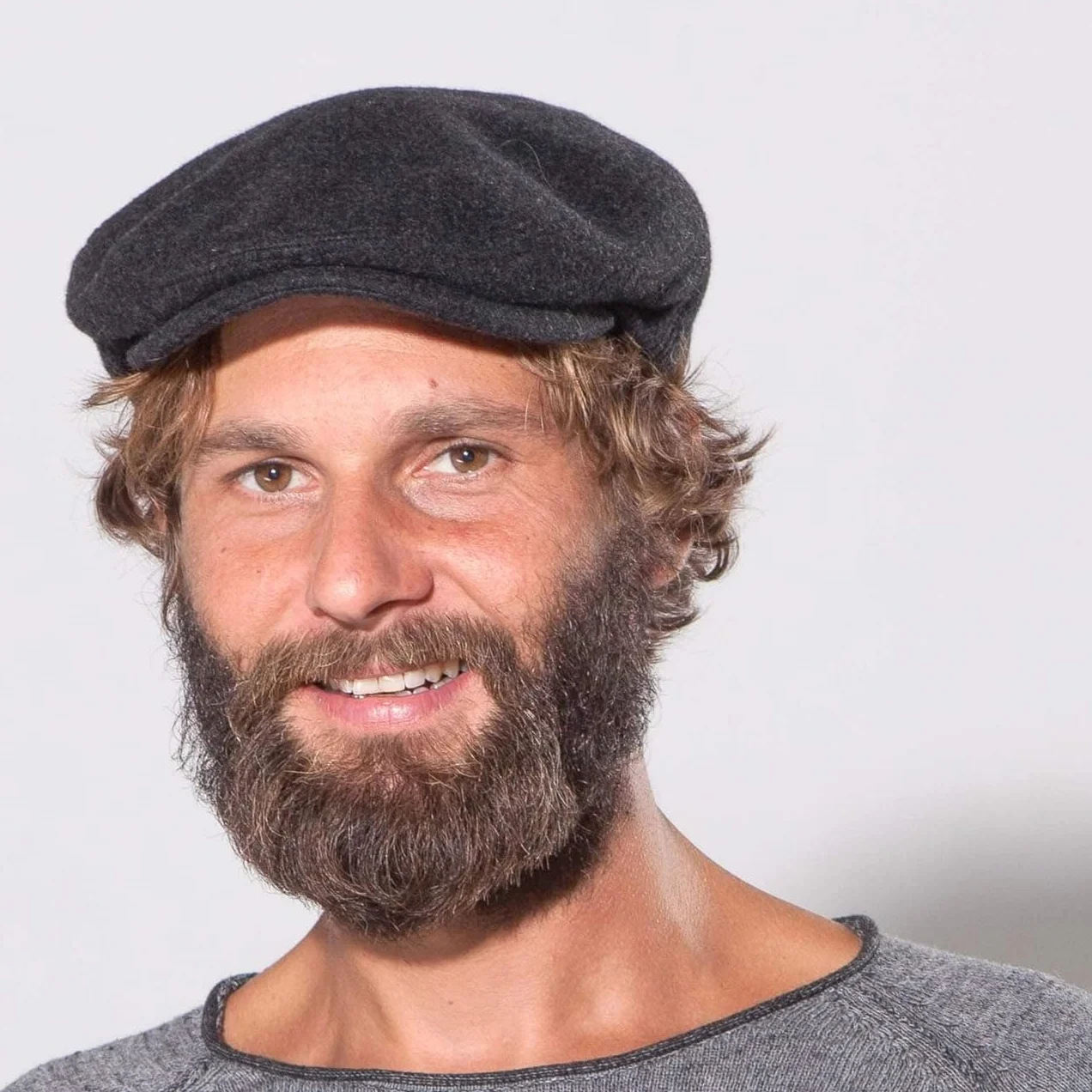 Stetson Czapka Texas Wool JodełkaMężczyźni - z daszkiem na zime wełniana daszkiem, podszewką Zima jesień-zima