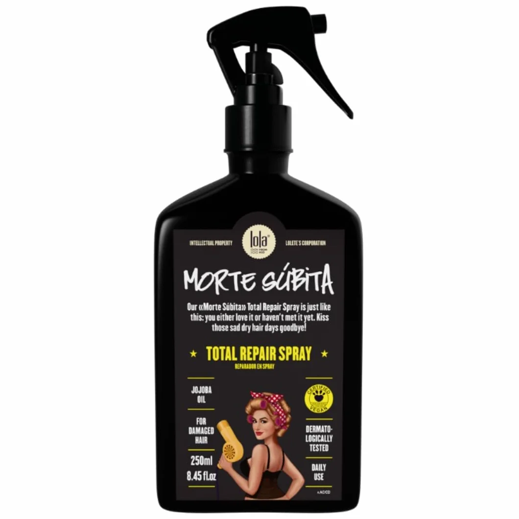 Lola Cosmetics – tonik do włosów Morte SÚBITA – naprawa i pielęgnacja – unisex – 250 ml – intensywna odbudowa zniszczonych włosów!