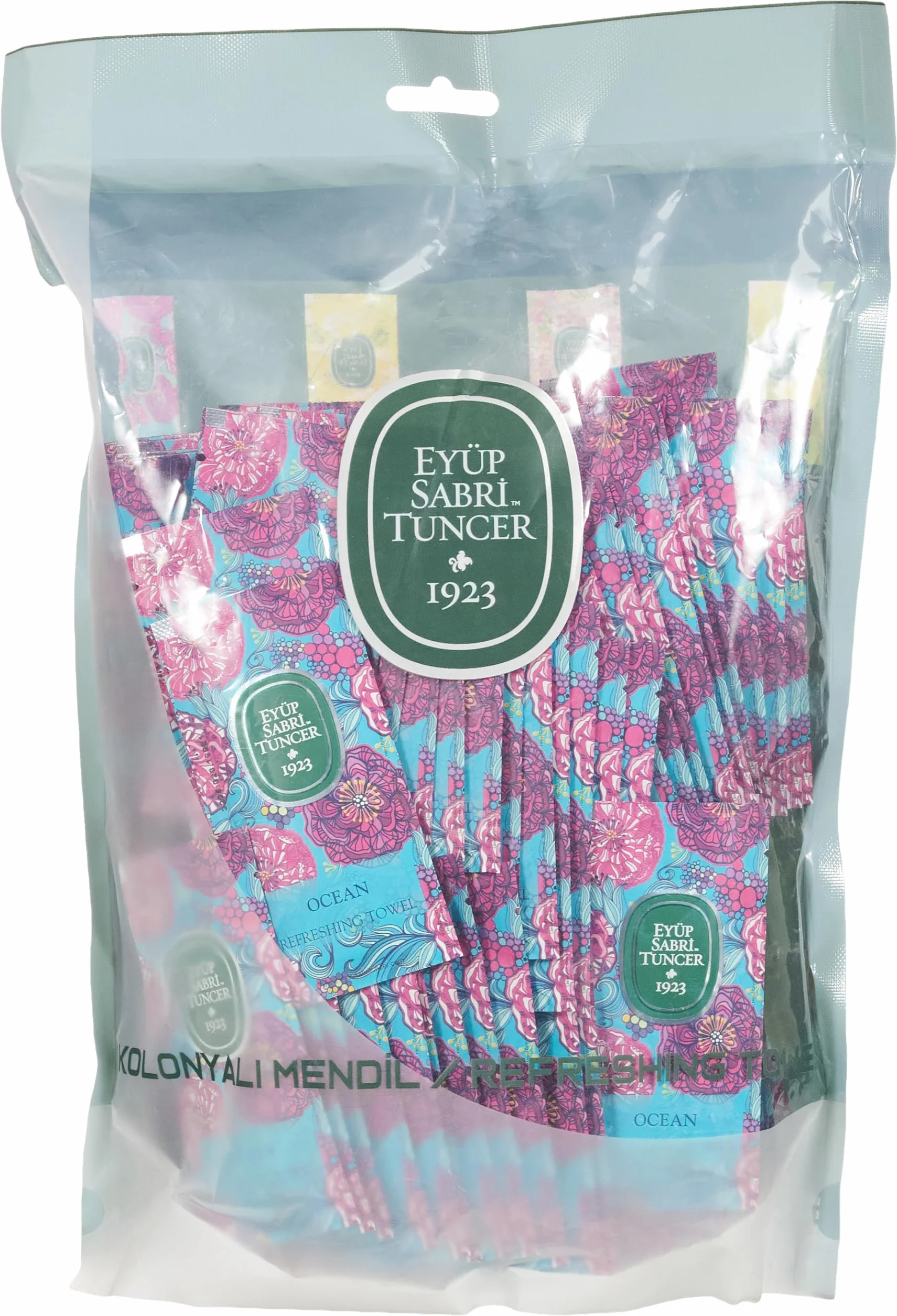 Hiob Sabri Tuncer Colonian chusteczki higieniczne Ocean 150 Doypack woreczek mały (1 x 150 sztuk)