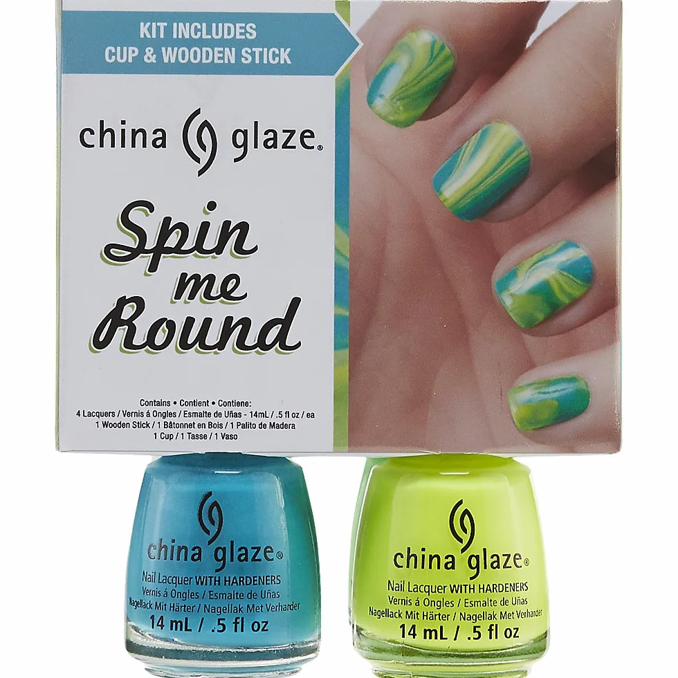 China Glaze Spin Me Round Nail Art Kit