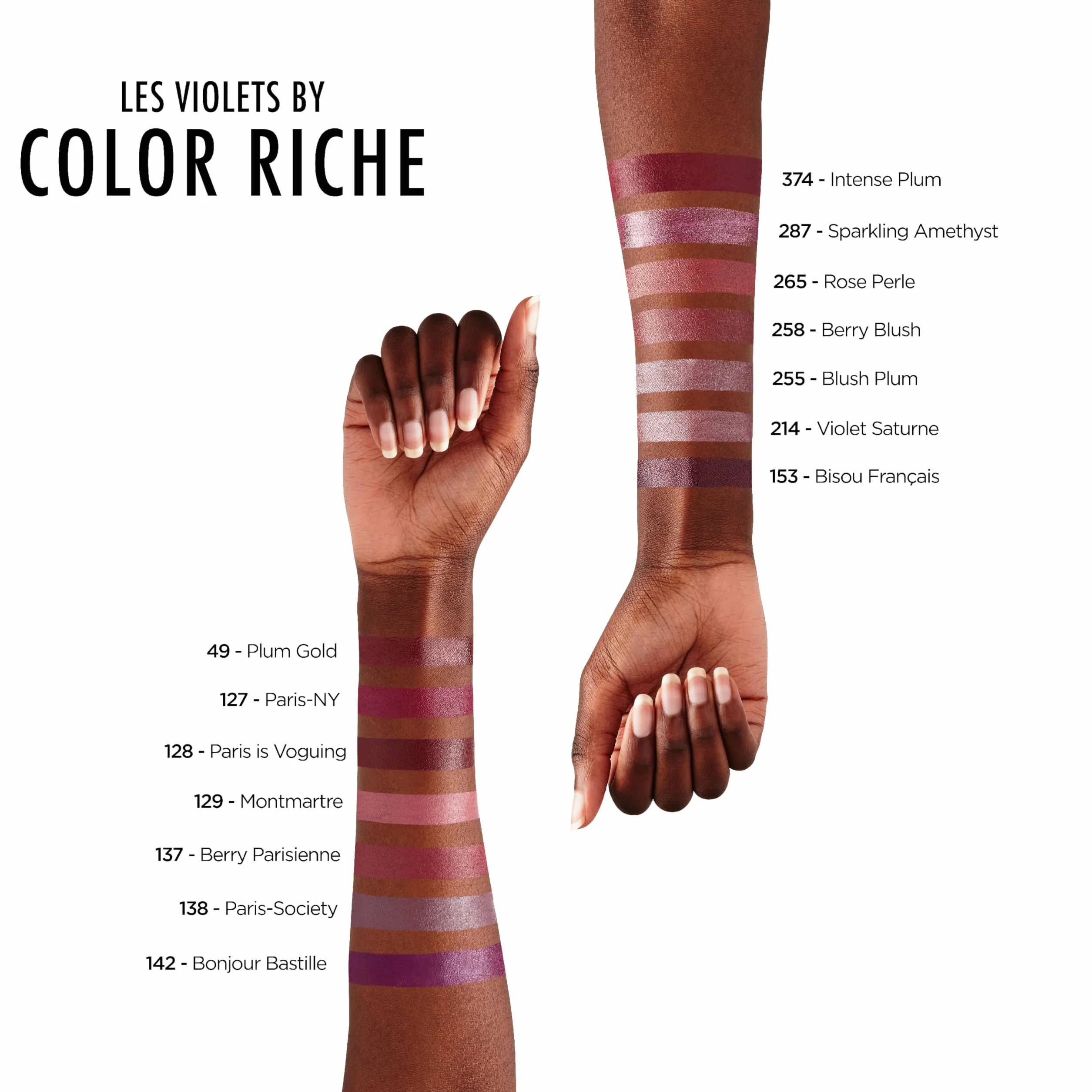 L'Oréal Paris Color Riche Satine Szminka, pomadka do ust, nawilżone, gładkie i idealnie aksamitne usta, 258 Berry Blush, 4,8 g